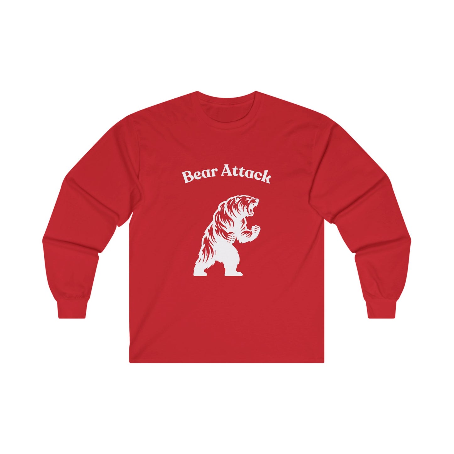 Bear Attack Unisex Ultra Cotton Long Sleeve Tee