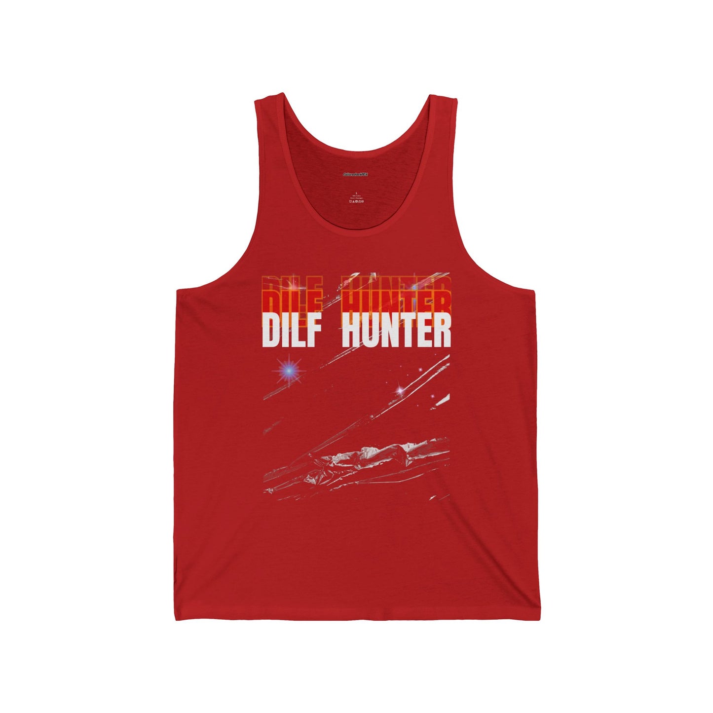 Dilf Hunter Unisex Jersey Tank