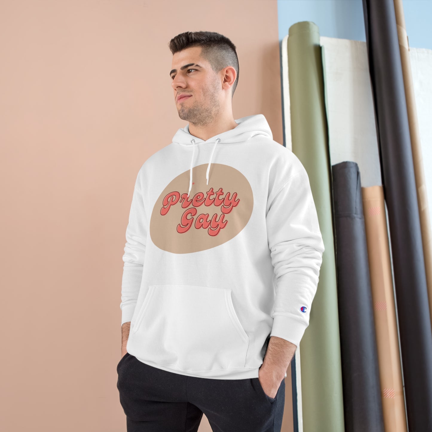 Pretty Gay Champion Hoodie