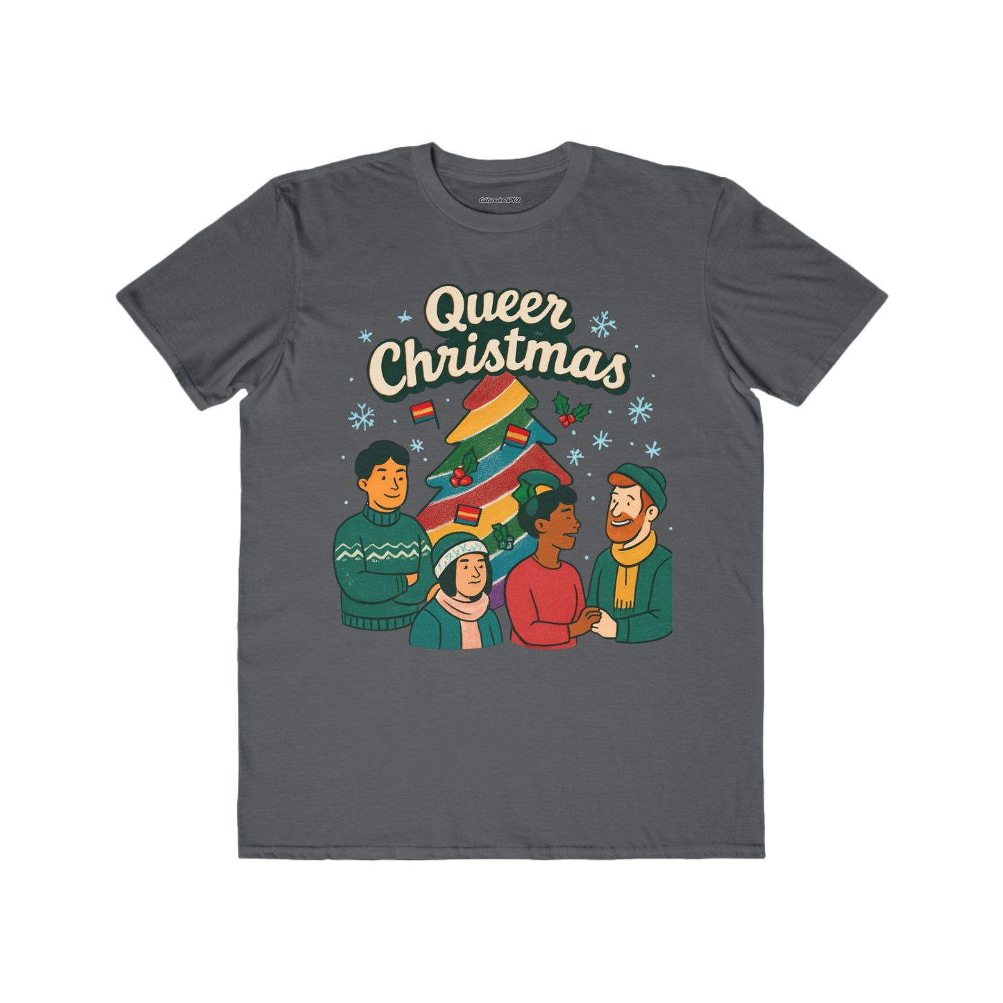 Queer Christmas Men's Lightweight Fashion Tee