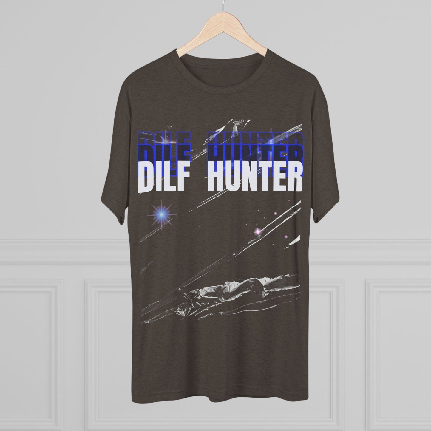 Dilf Hunter Unisex Tri-Blend Crew Tee