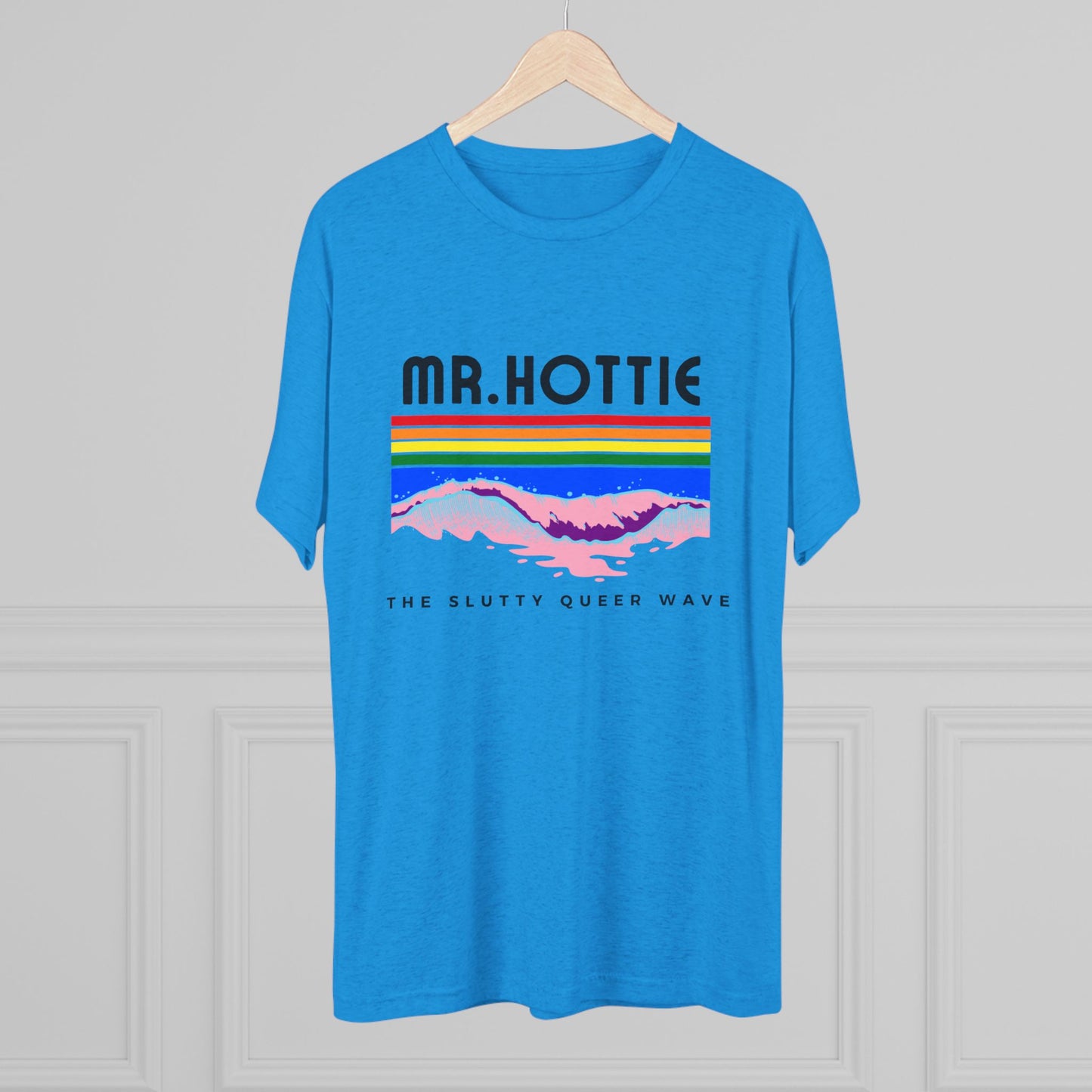 Mr.Hottie  Unisex Tri-Blend Crew Tee
