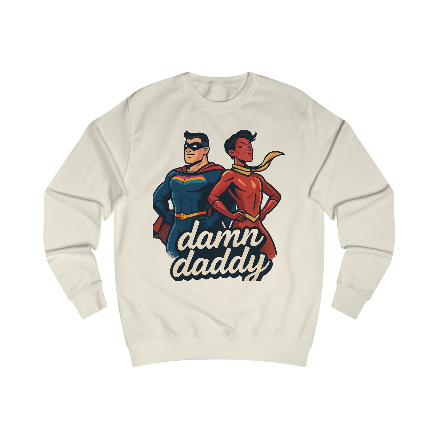 Damn Daddy Superhero Sweatshirt