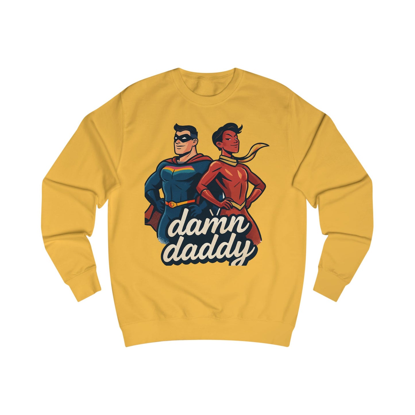 Damn Daddy Superhero Sweatshirt