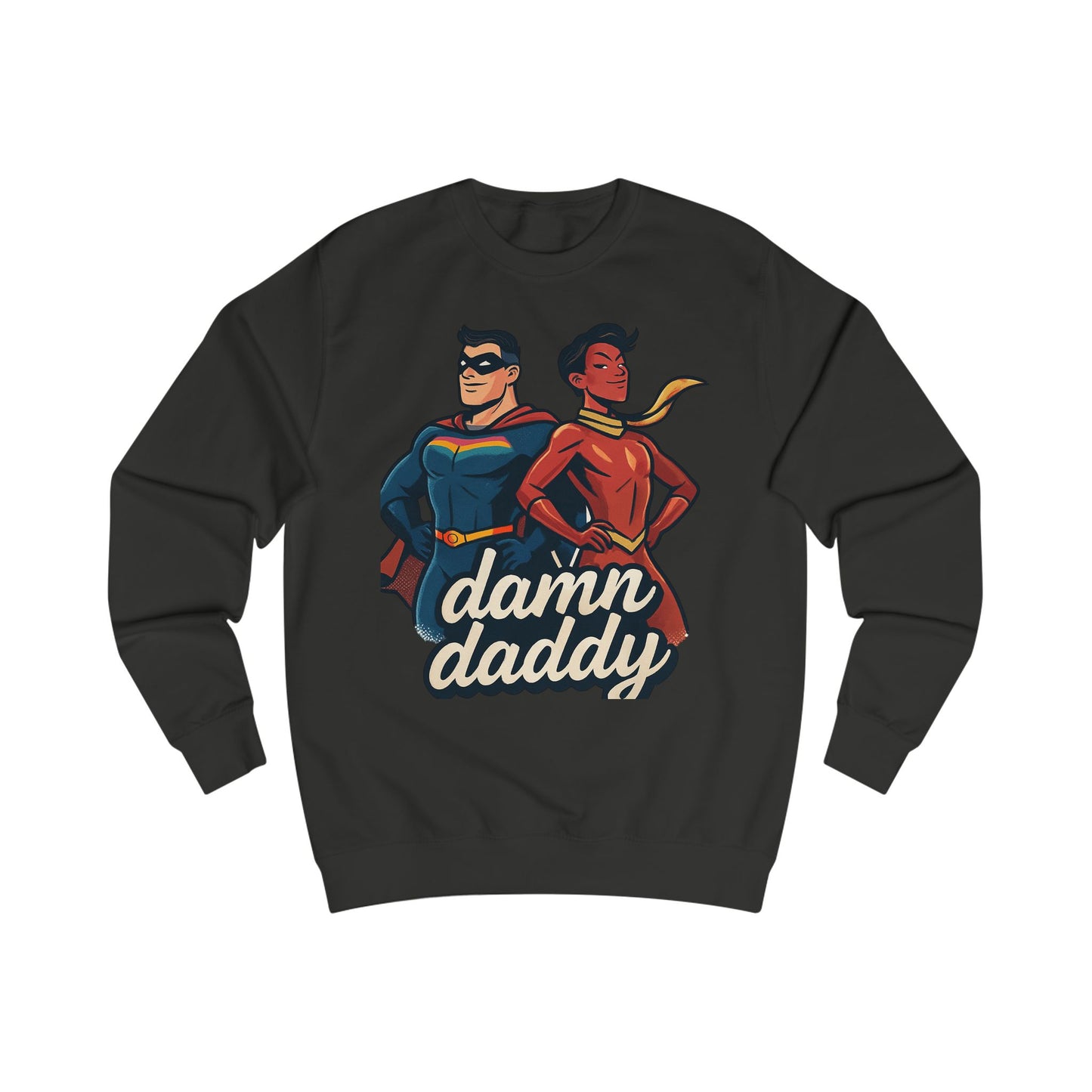Damn Daddy Superhero Sweatshirt