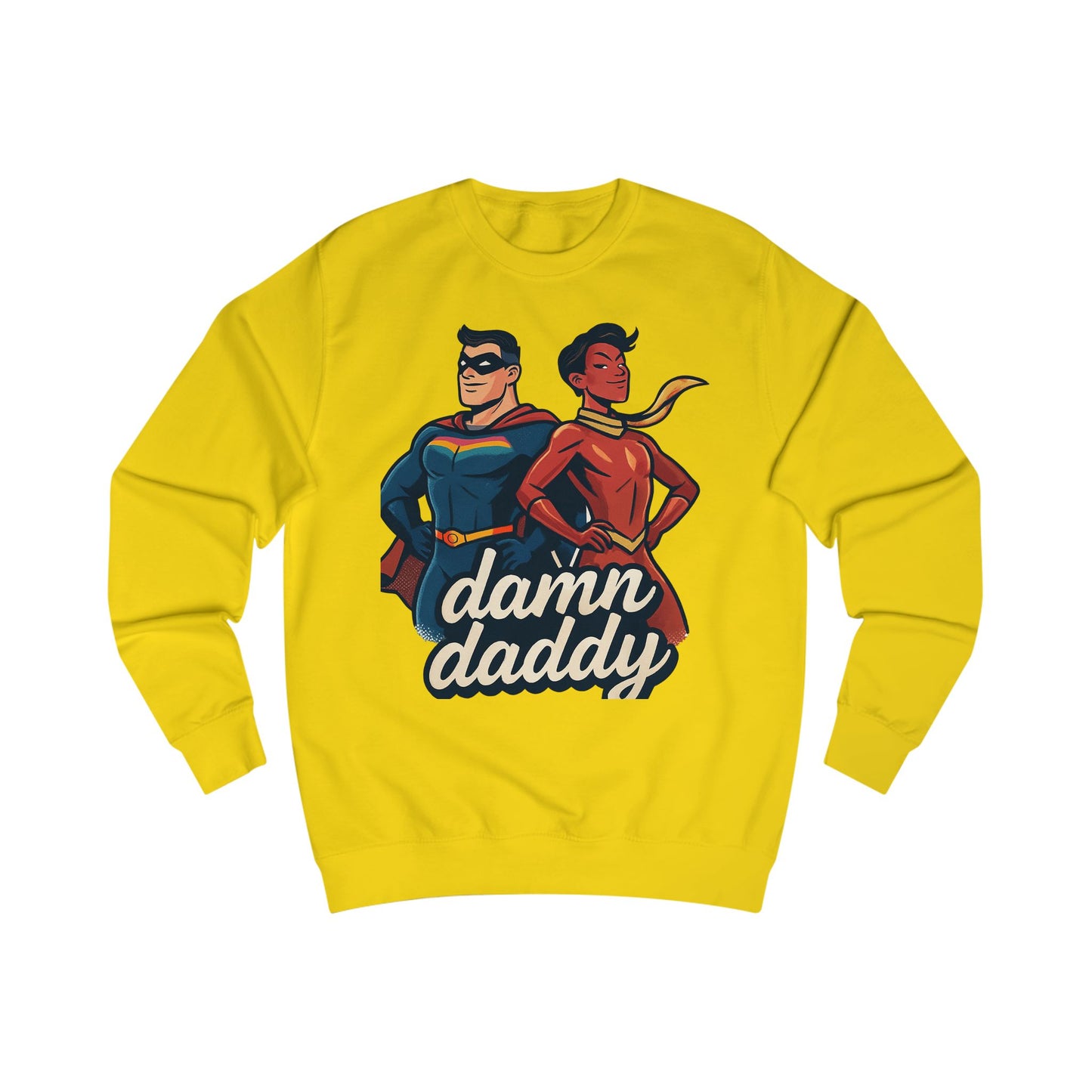 Damn Daddy Superhero Sweatshirt
