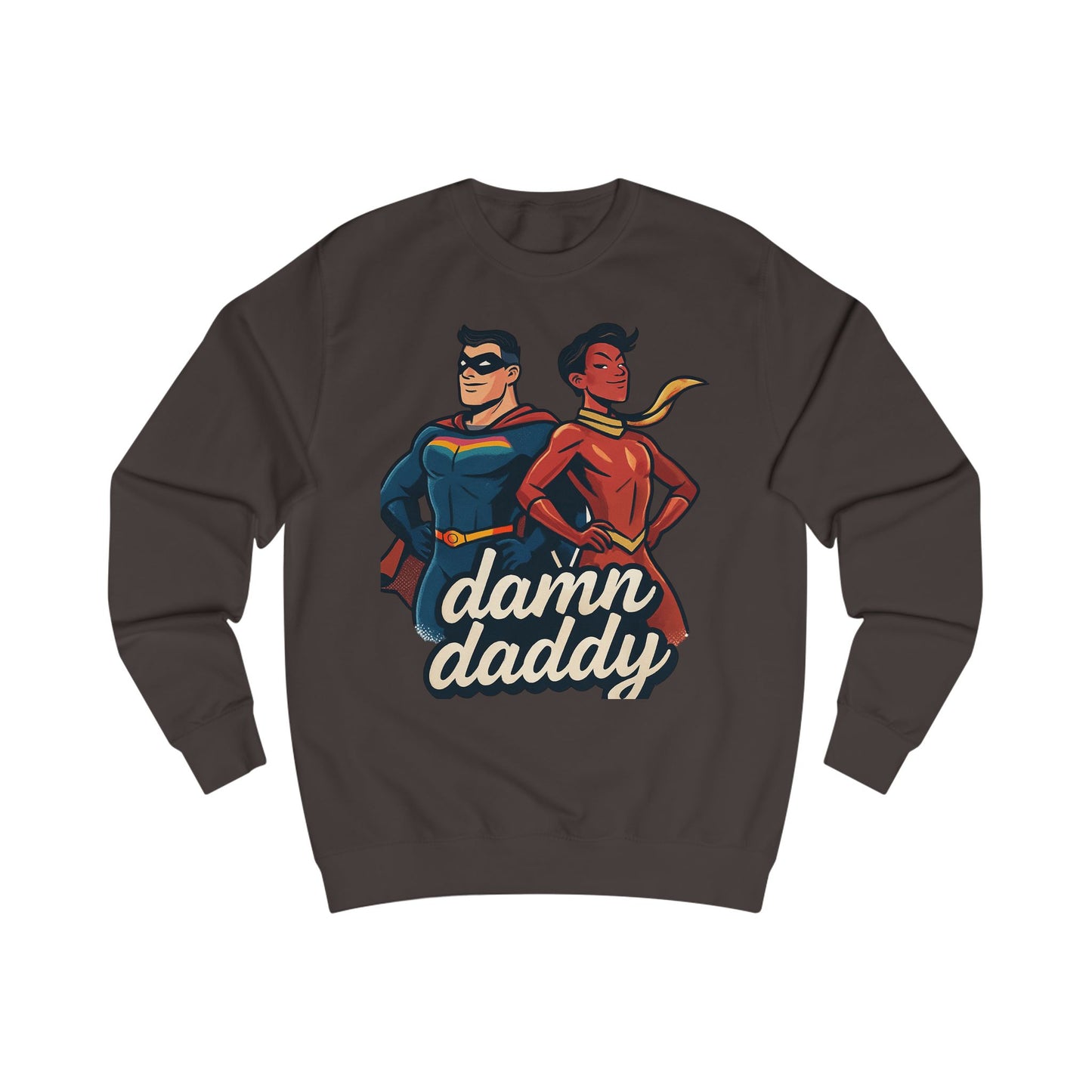 Damn Daddy Superhero Sweatshirt