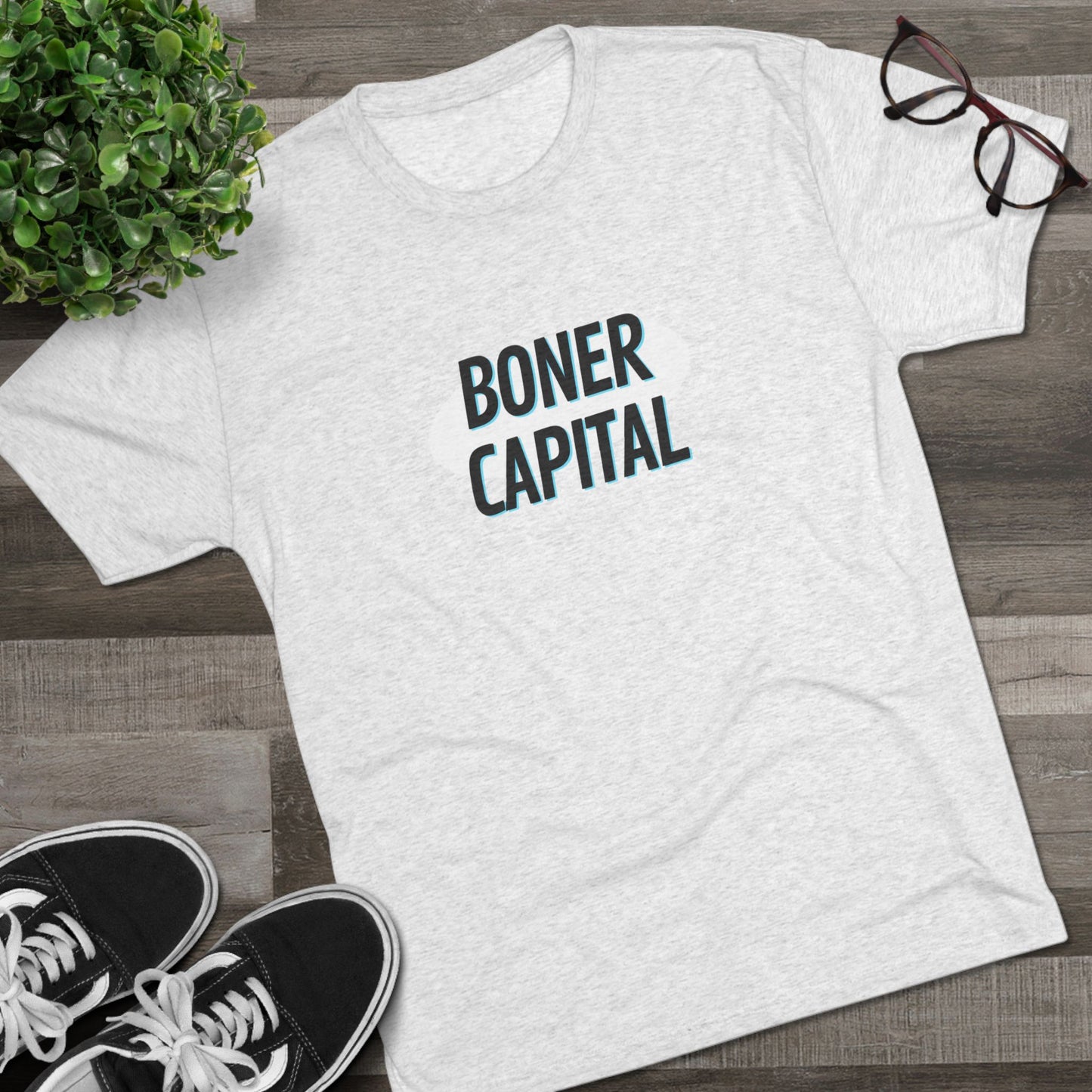 Boner Capital Unisex Tri-Blend Crew Tee