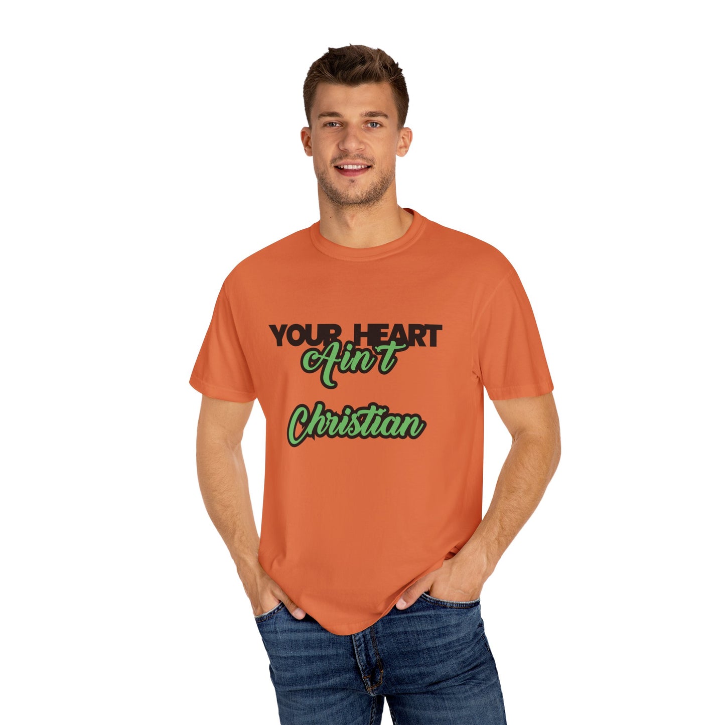 Your Heart Unisex Garment-Dyed T-shirt