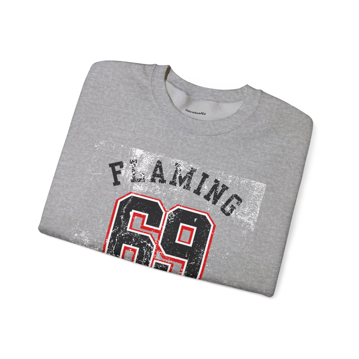 Flaming Unisex Heavy Blend™ Crewneck Sweatshirt