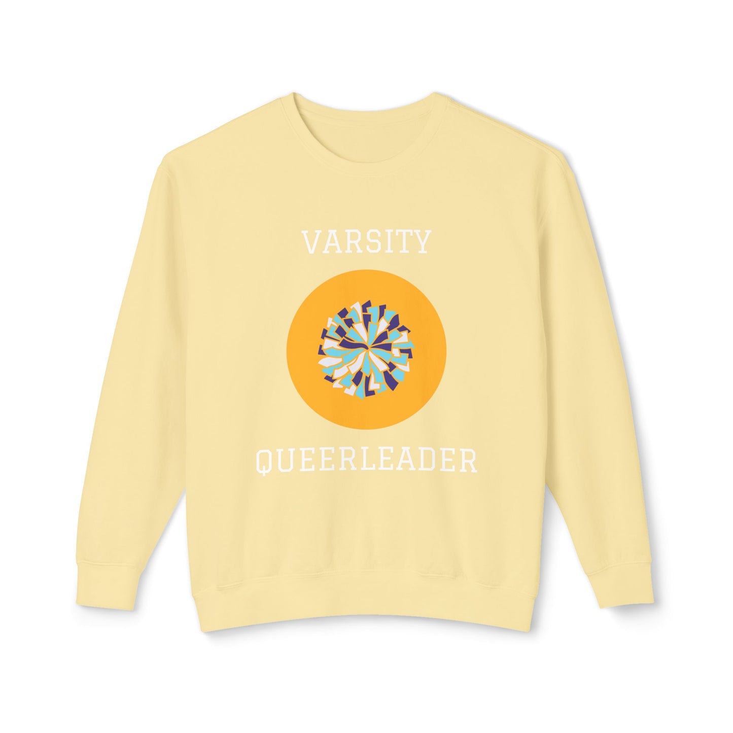 Varsity Queerleader Lightweight Crewneck Sweatshirt