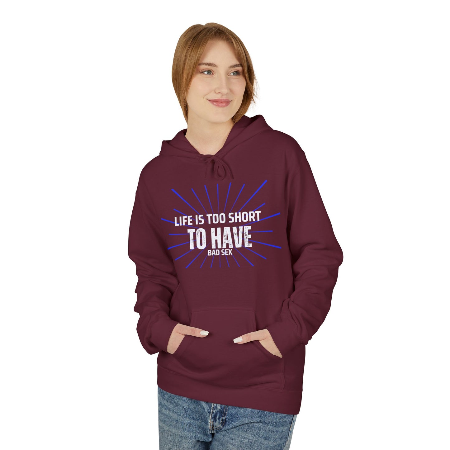 Life too Short Unisex Midweight Softstyle Fleece Hoodie