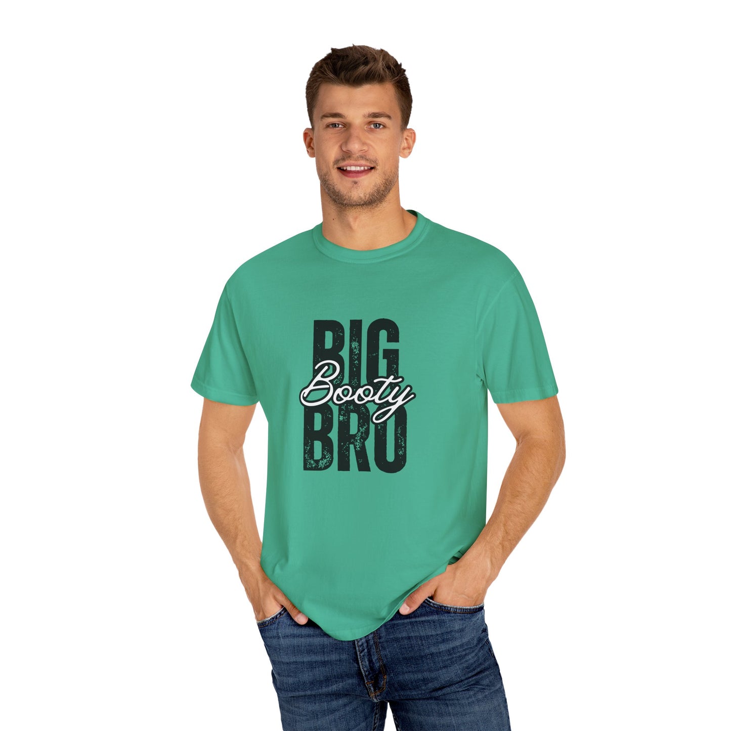 Big Booty Bro Unisex Garment-Dyed T-shirt