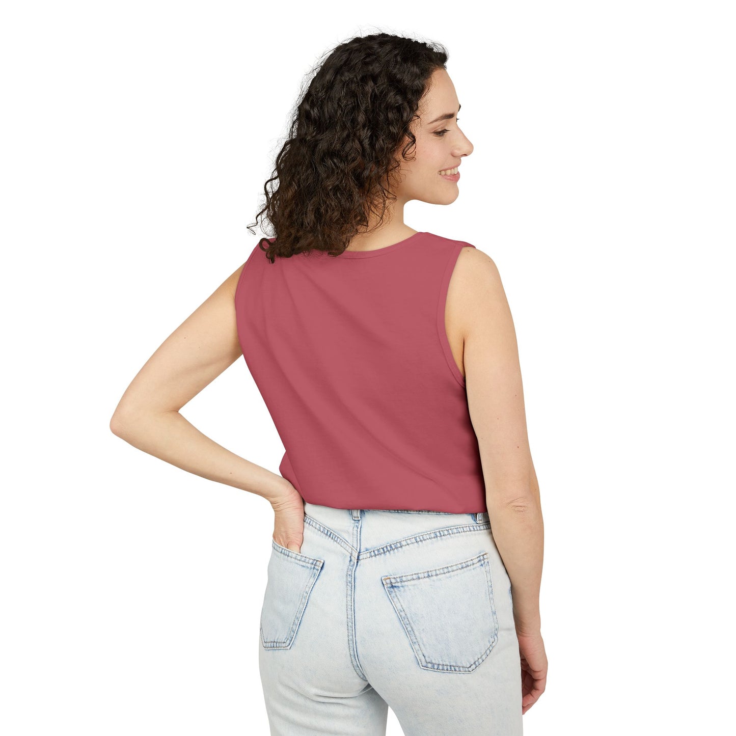 Big Booty Unisex Garment-Dyed Tank Top