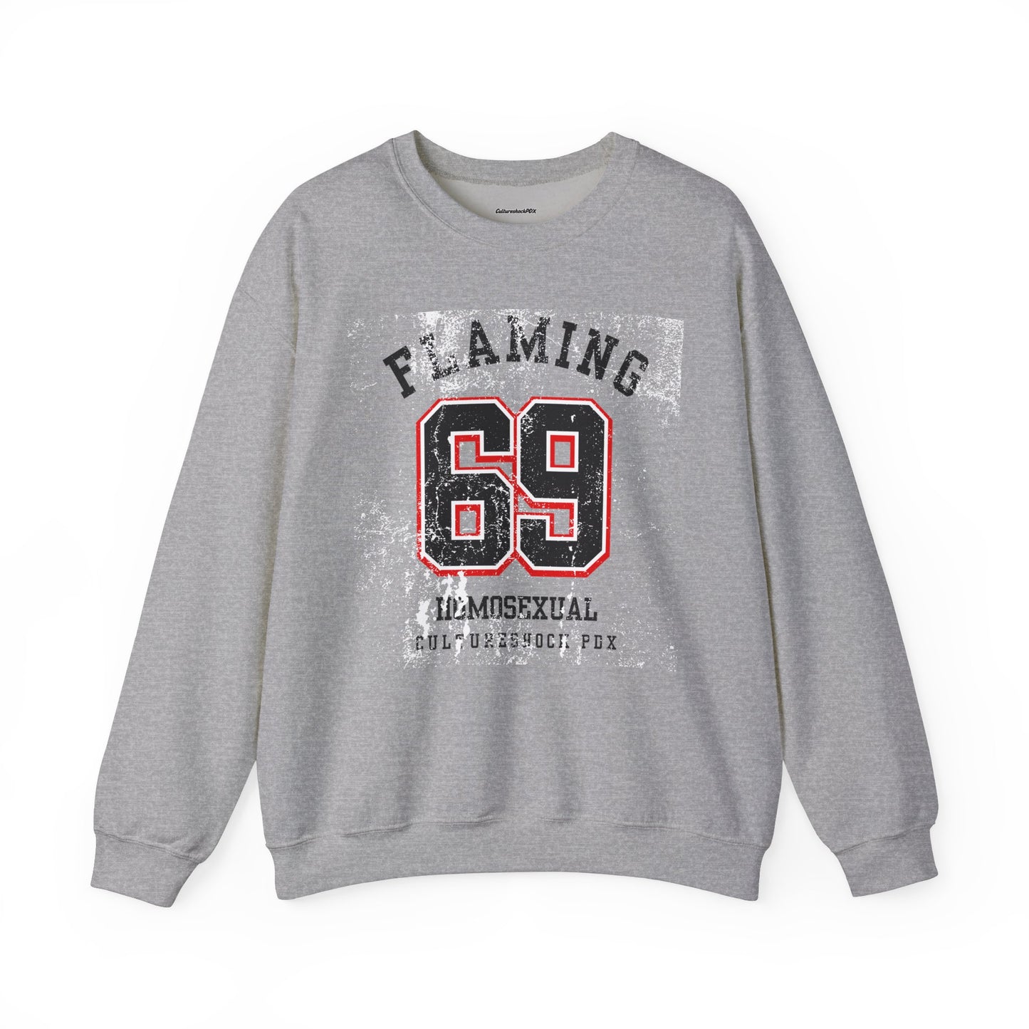 Flaming Unisex Heavy Blend™ Crewneck Sweatshirt