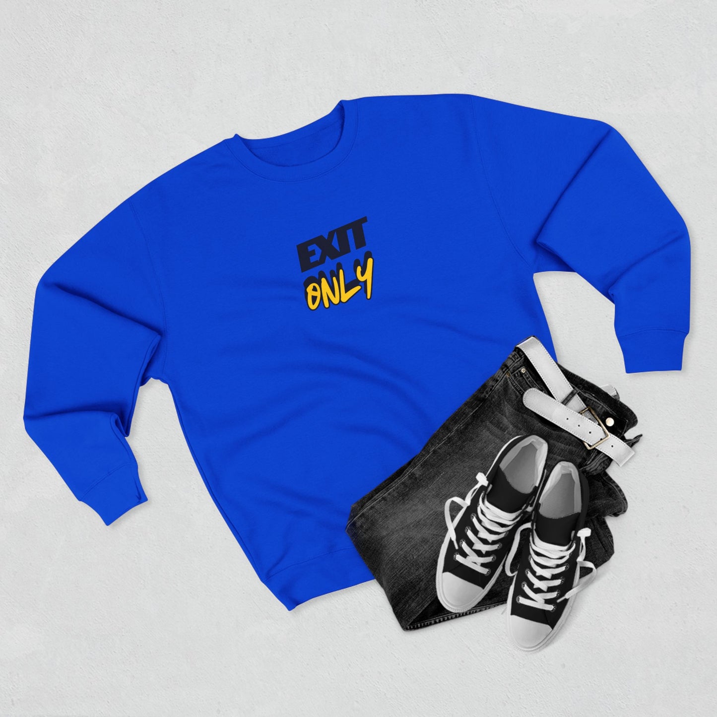 Exit Only Unisex Crewneck Sweatshirt