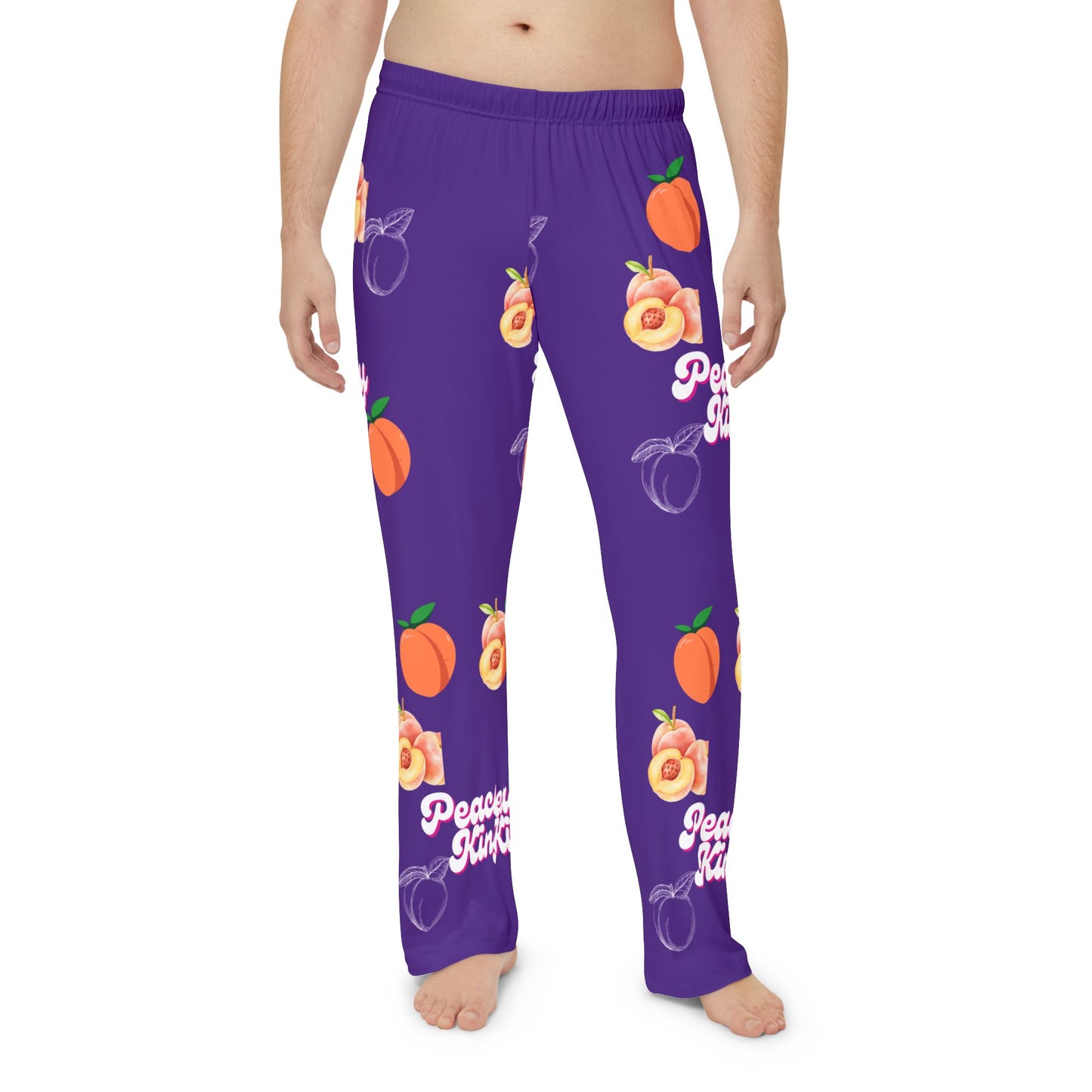 Peachy King Men's Pajama Pants (AOP)