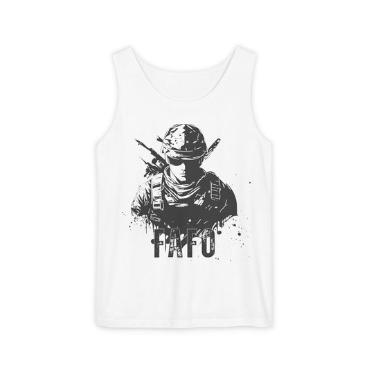 FAFO Unisex Garment-Dyed Tank Top