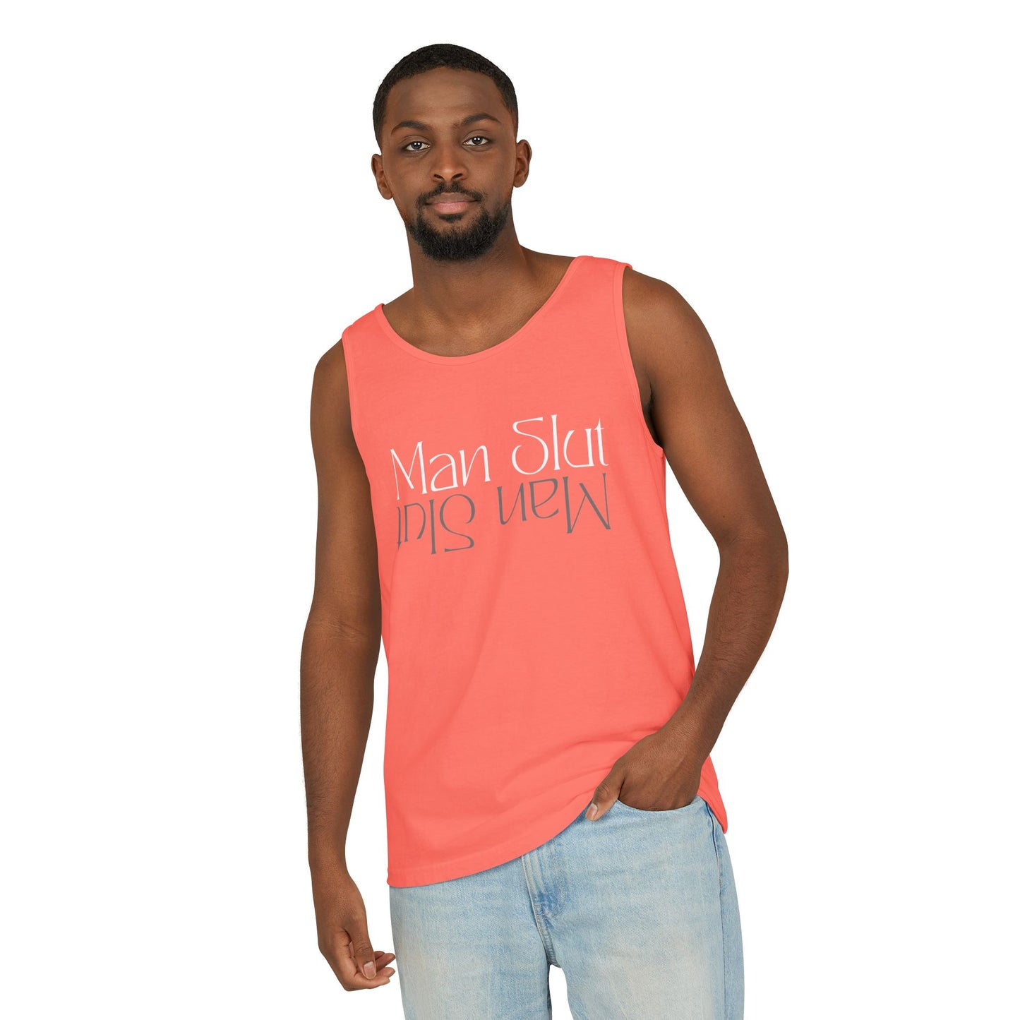 ManSlut 2 Unisex Garment-Dyed Tank Top