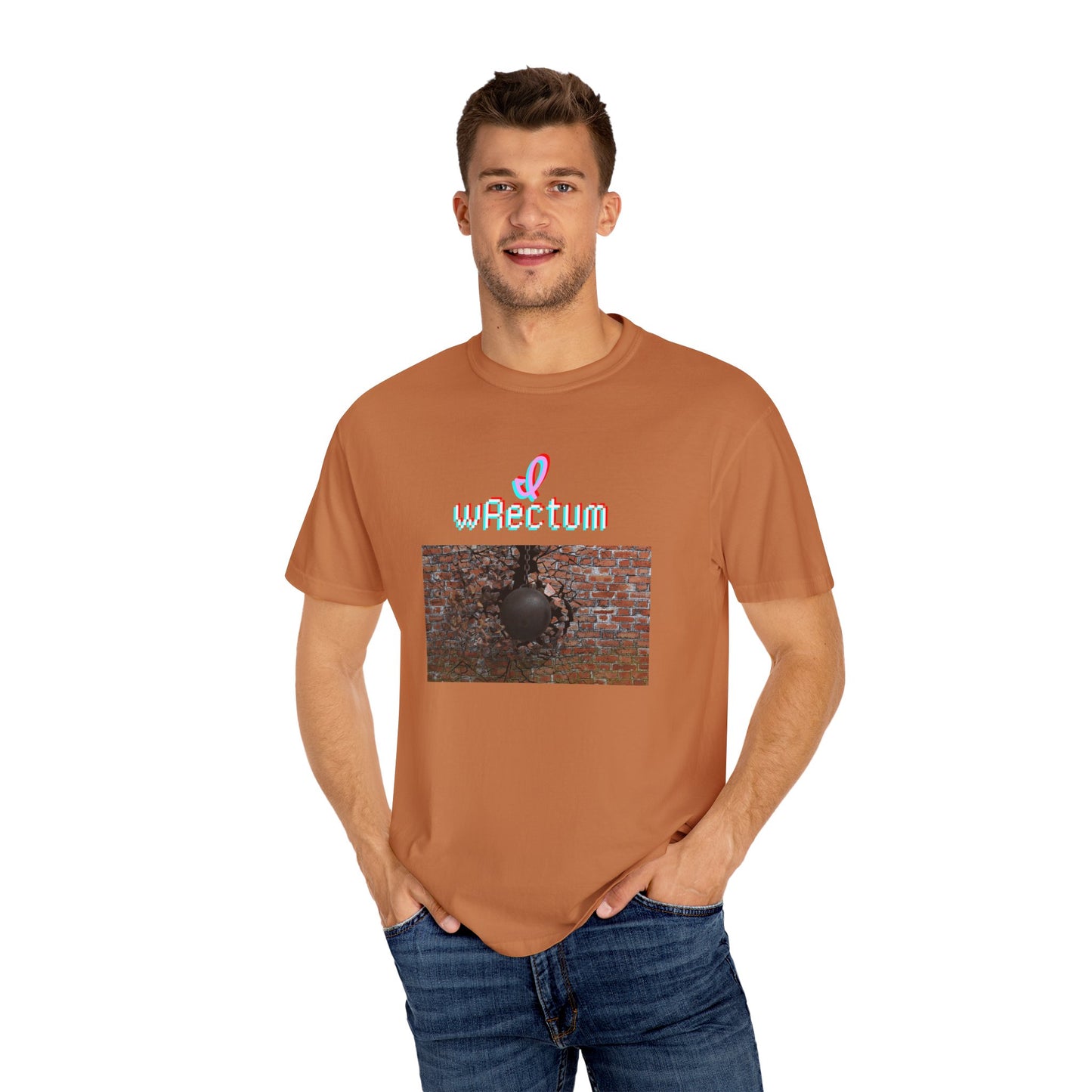 I Wrectum Unisex Garment-Dyed T-shirt