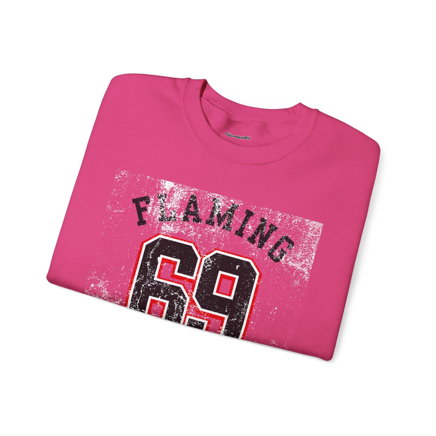 Flaming Unisex Heavy Blend™ Crewneck Sweatshirt