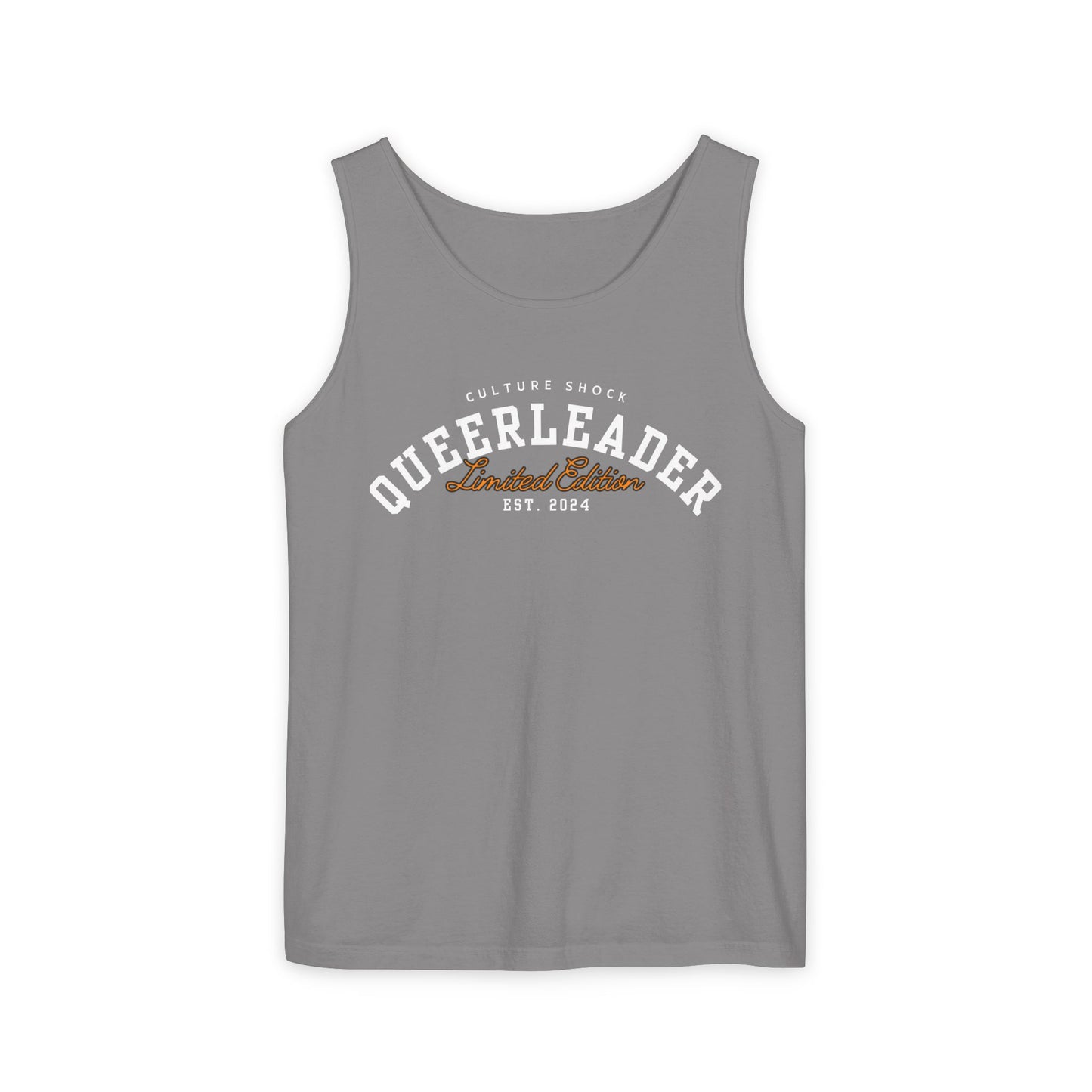 Cultureshock queerleader Unisex Garment-Dyed Tank Top