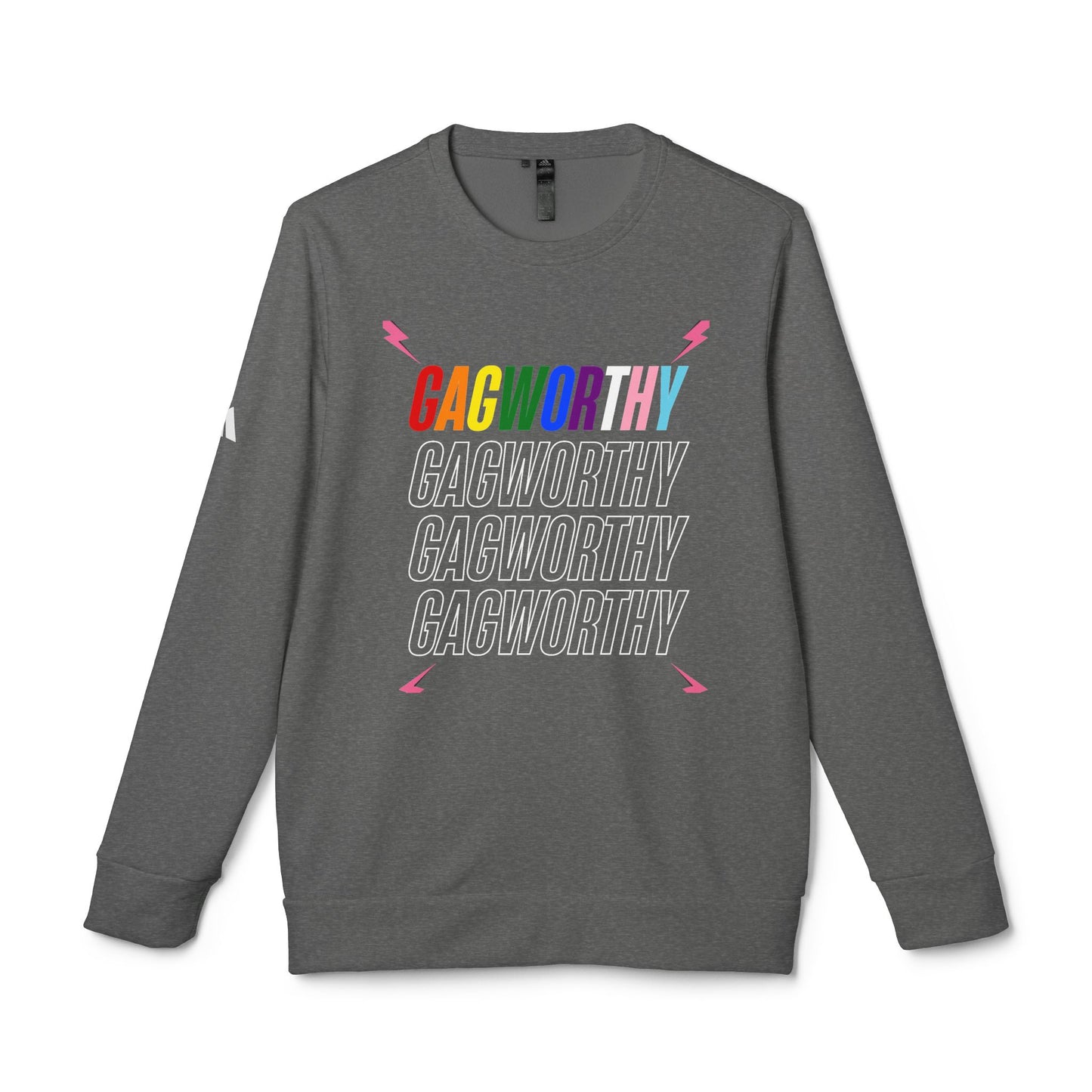 Gagworthy adidas Unisex Fleece Crewneck Sweatshirt