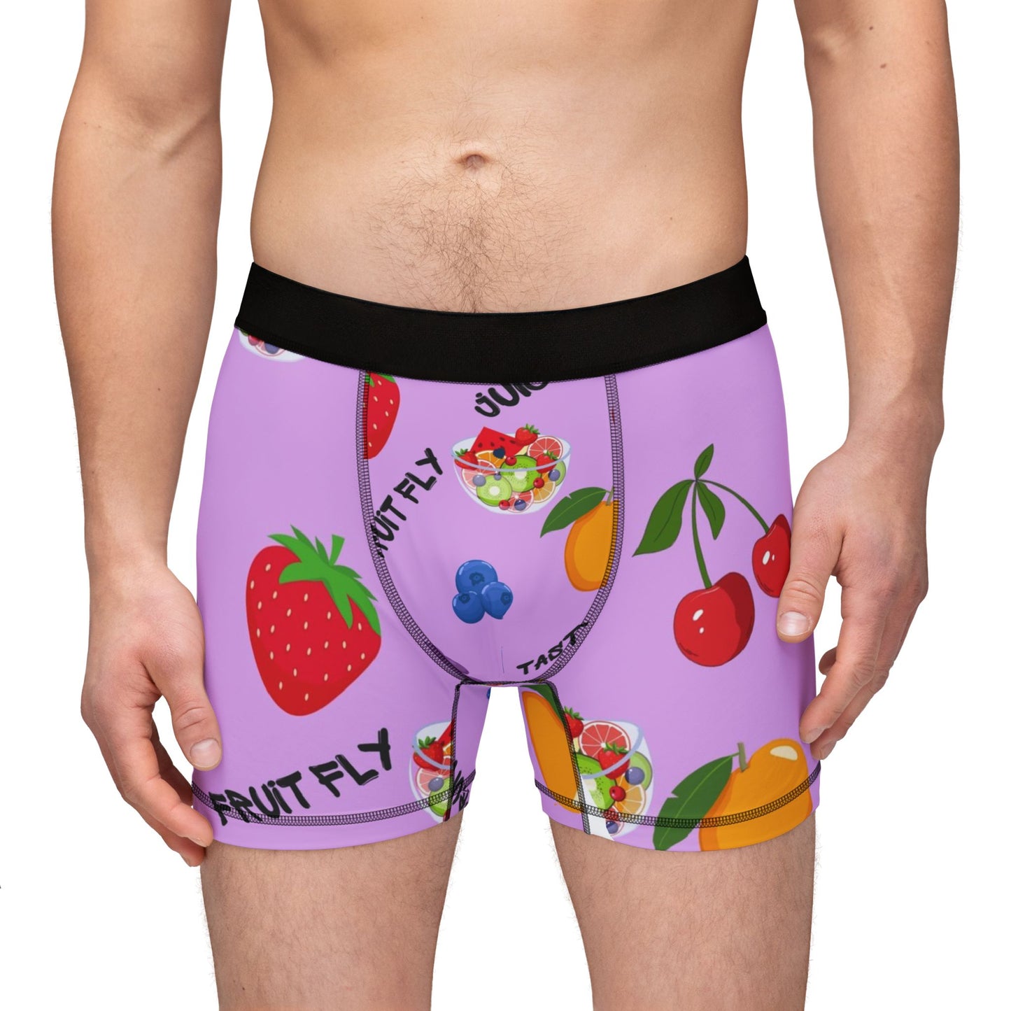 Fruit Fly Men's Boxers (AOP)