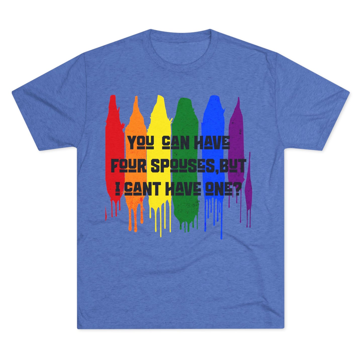 Marriage Equality #1  Unisex Tri-Blend Crew Tee