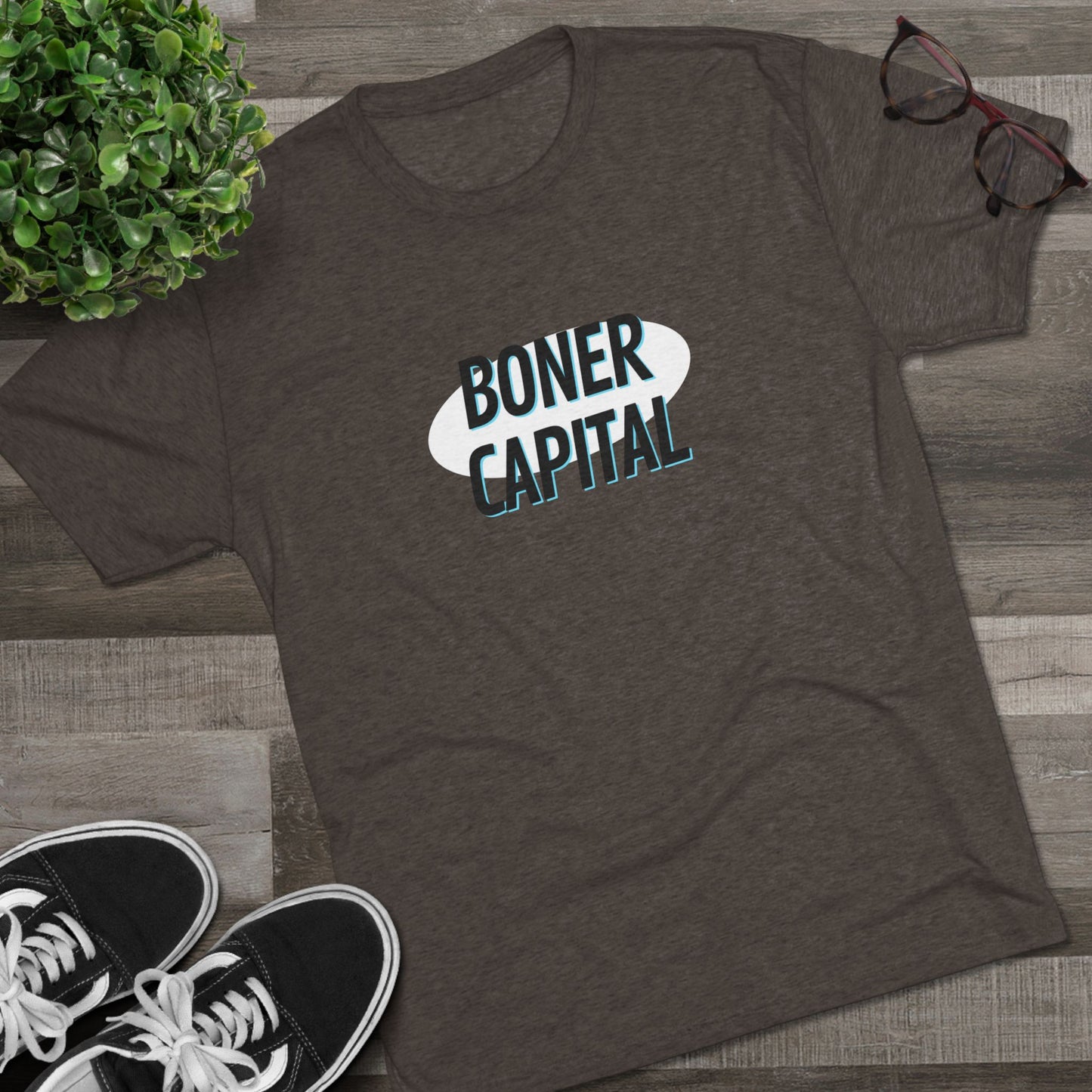 Boner Capital Unisex Tri-Blend Crew Tee