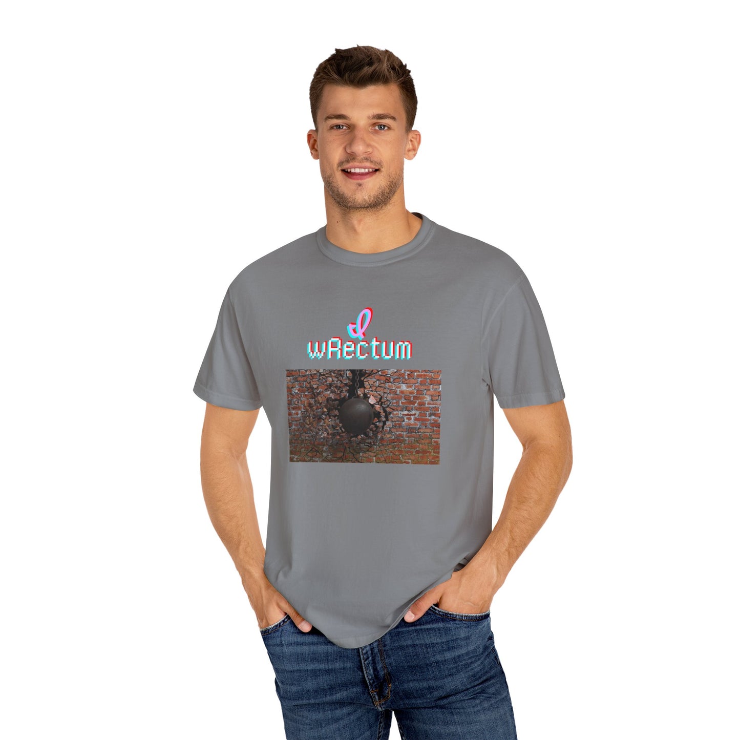 I Wrectum Unisex Garment-Dyed T-shirt