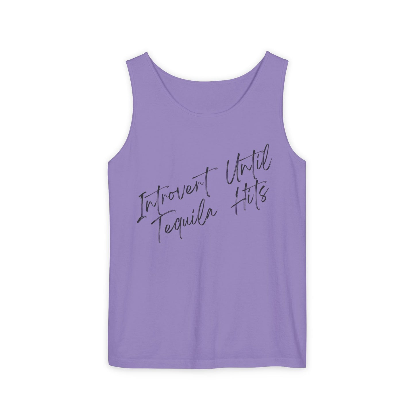 Introvert Until Garment-Dyed Tank Top