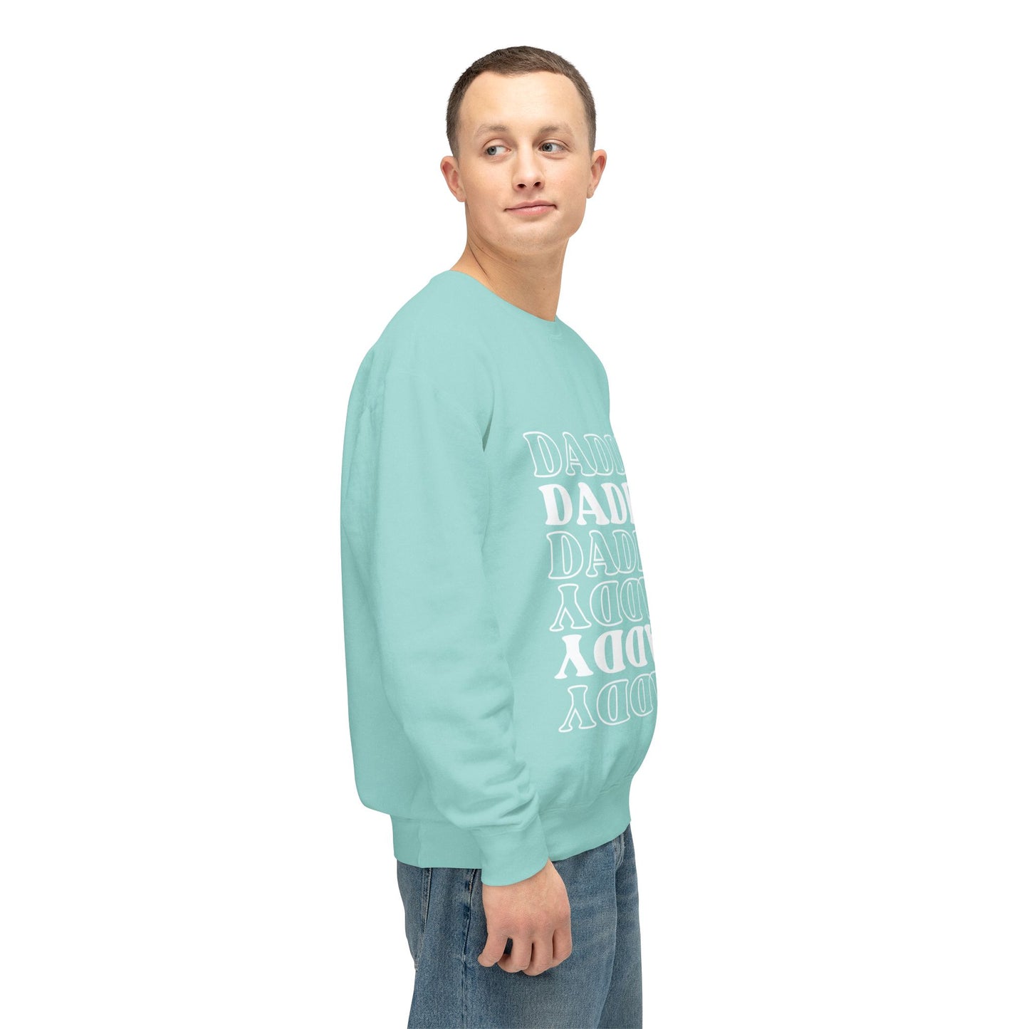 Daddy Unisex Lightweight Crewneck Sweatshirt