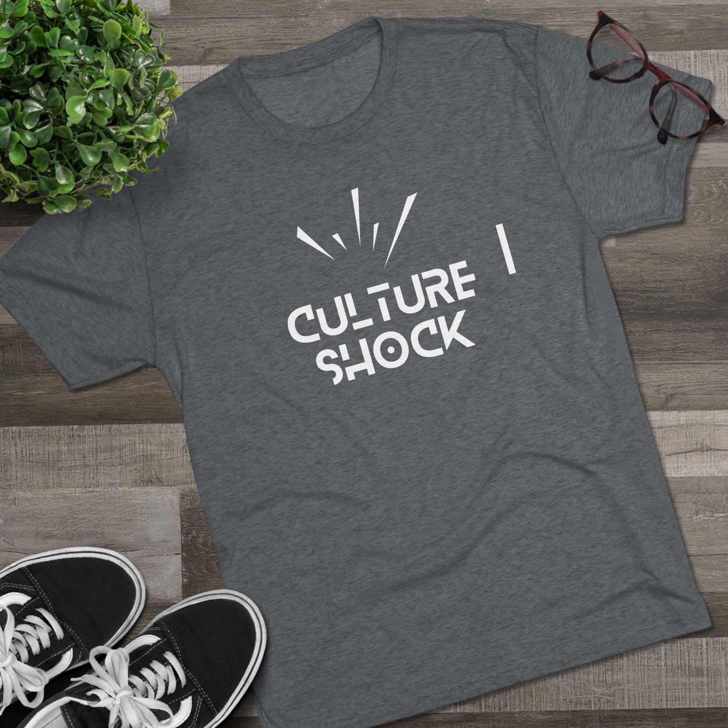 CultureShock #1 Unisex Tri-Blend Crew Tee