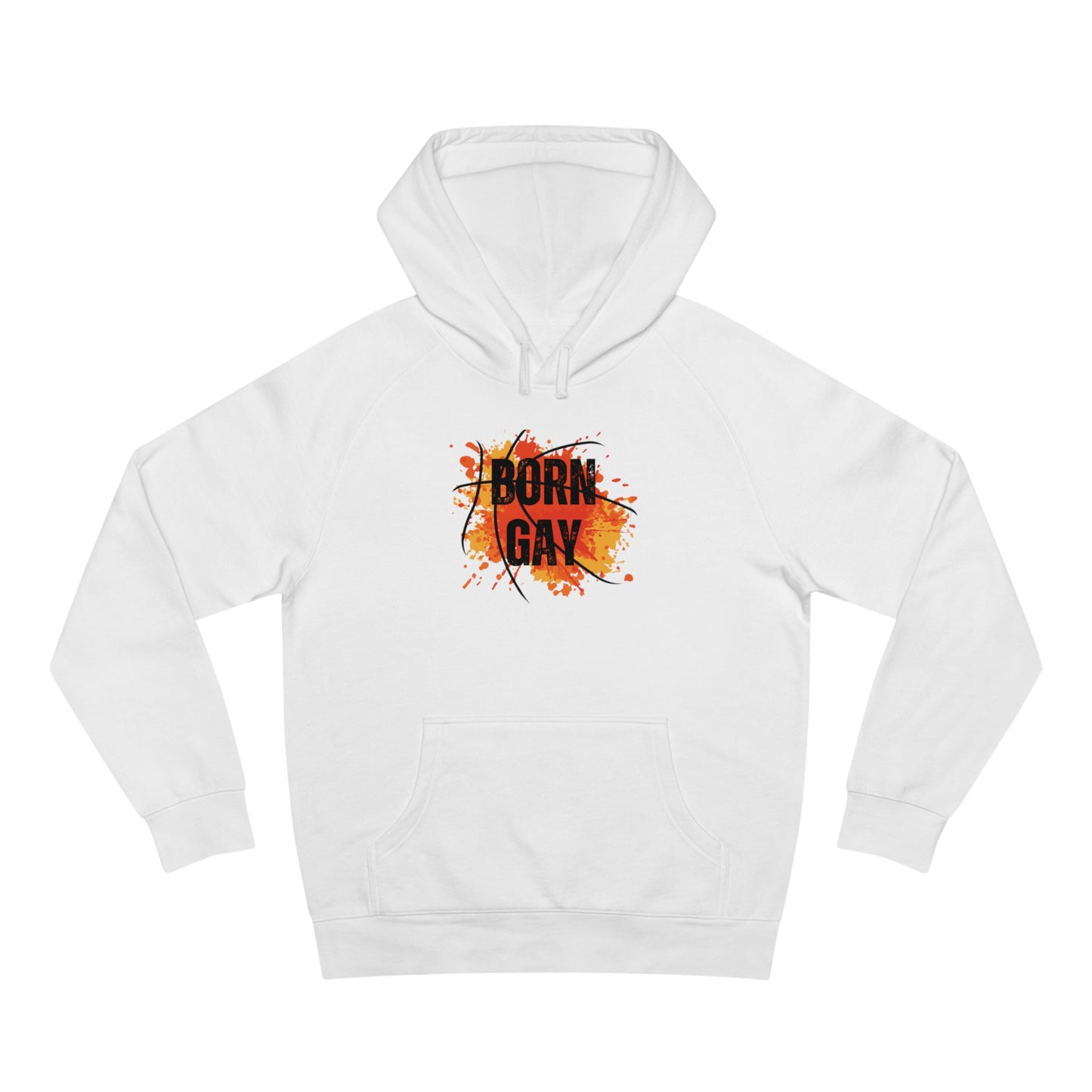 Born Gay Backetball Hoodie