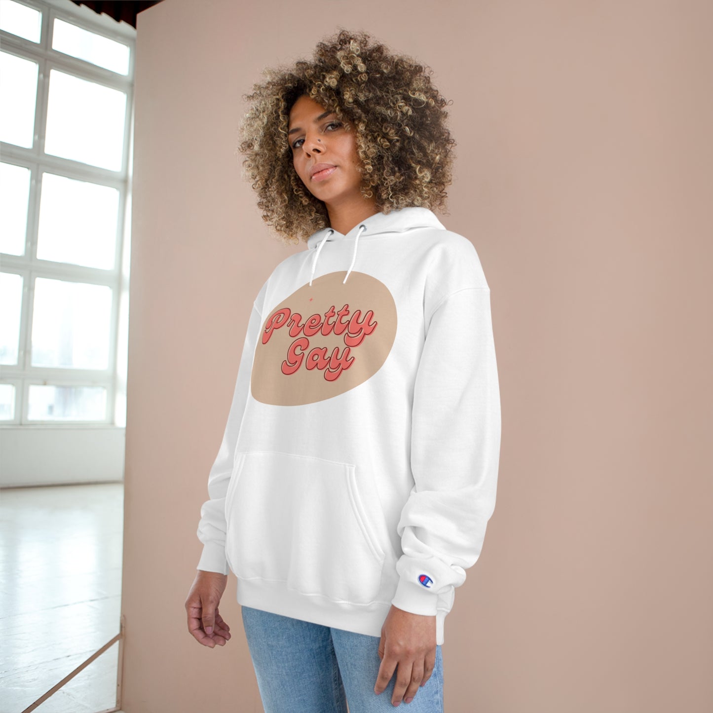 Pretty Gay Champion Hoodie