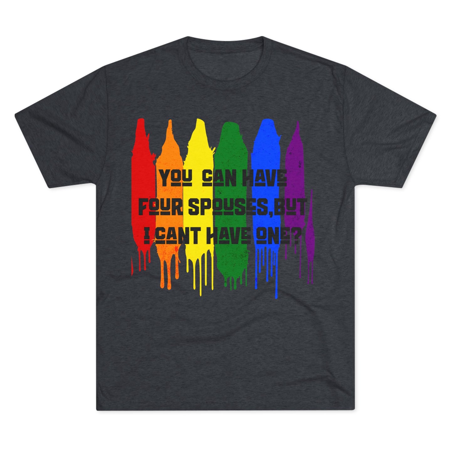 Marriage Equality #1  Unisex Tri-Blend Crew Tee