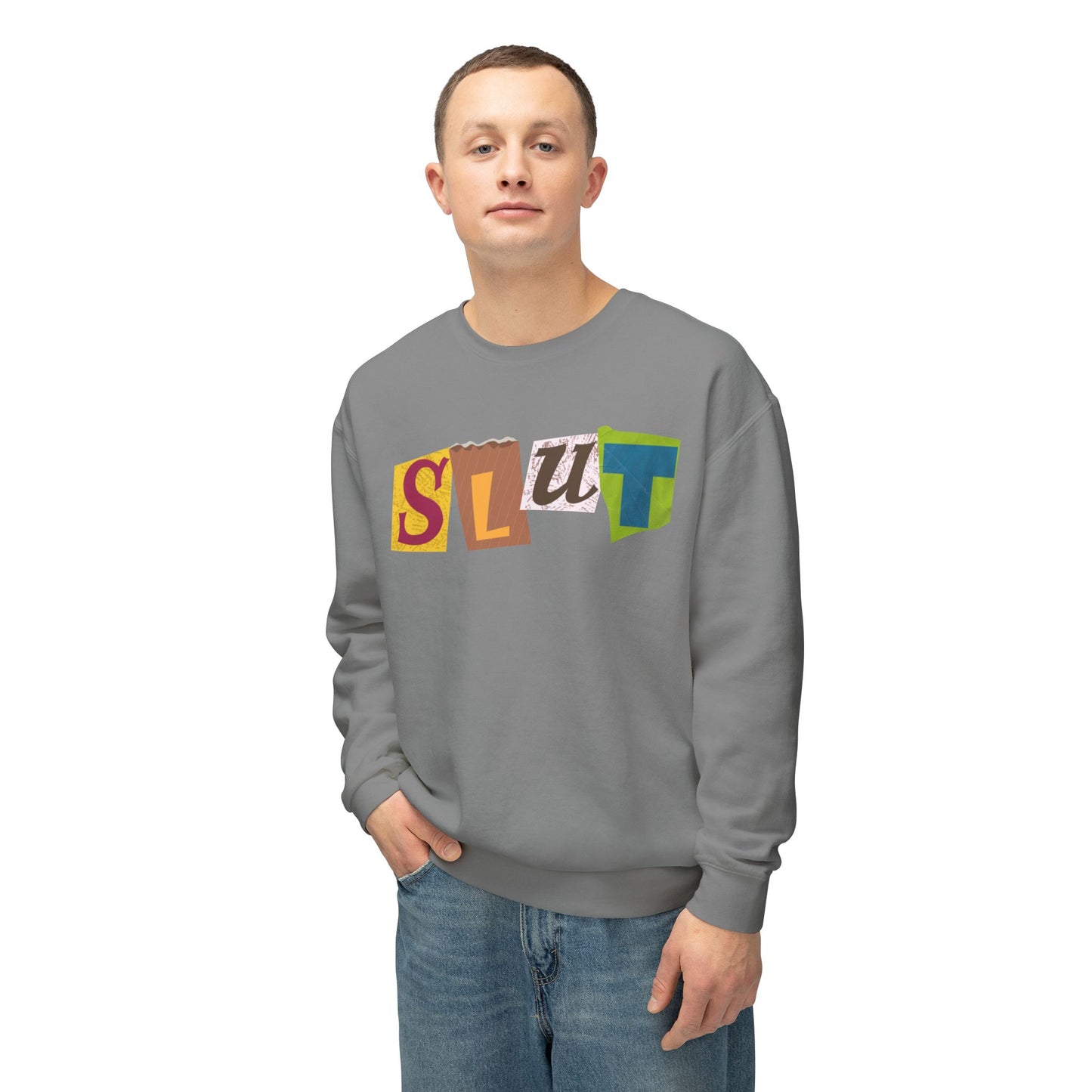 S>LUT Unisex Lightweight Crewneck Sweatshirt