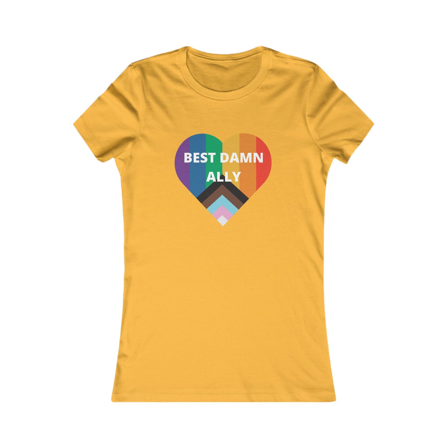 Best Damn Ally Women's Favorite Tee