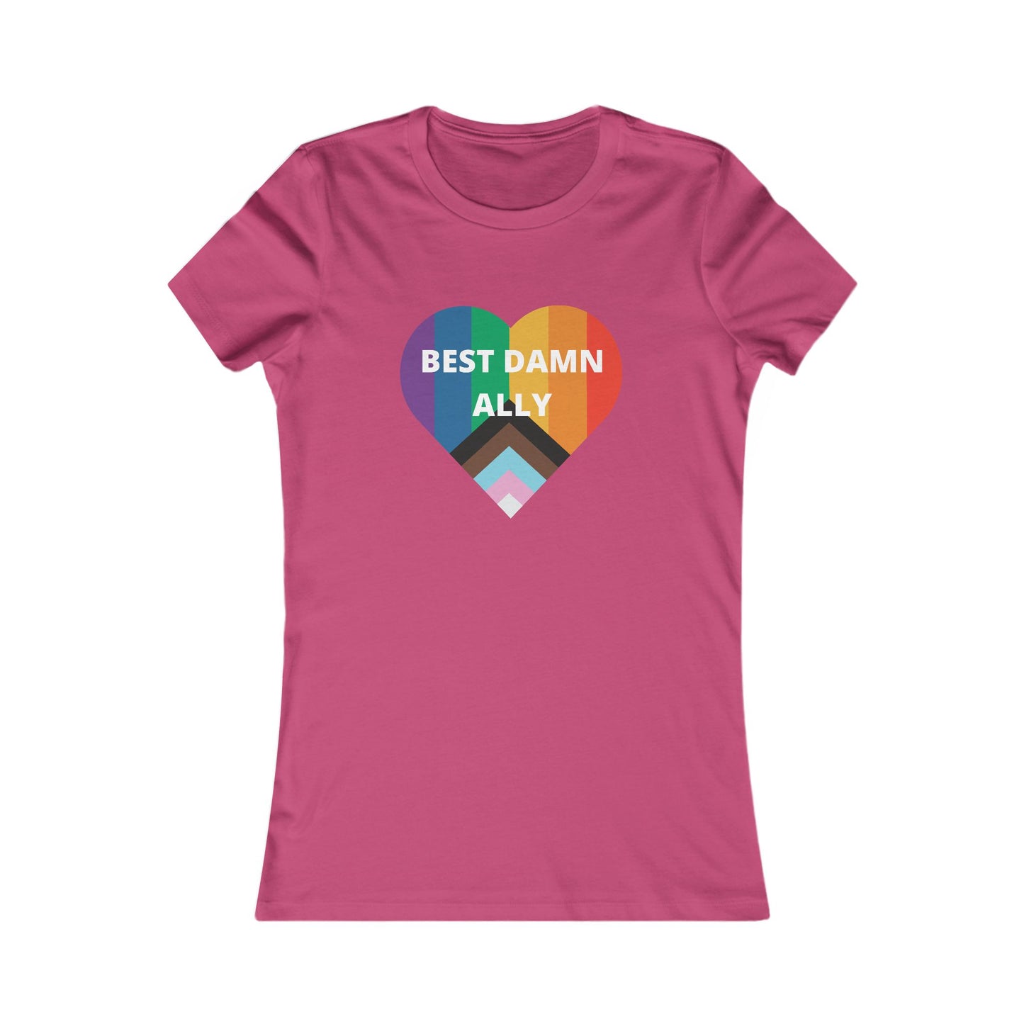 Best Damn Ally Women's Favorite Tee