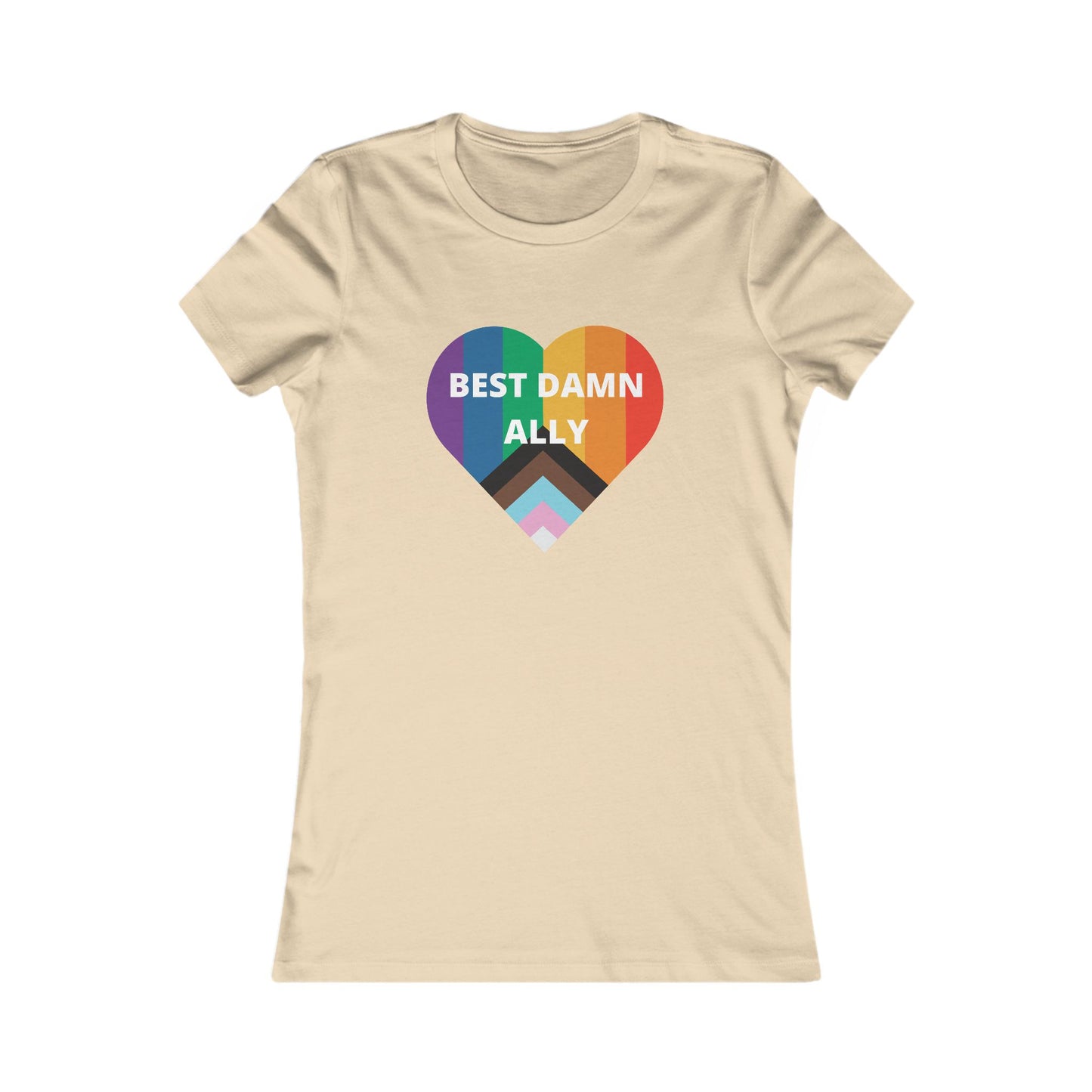 Best Damn Ally Women's Favorite Tee