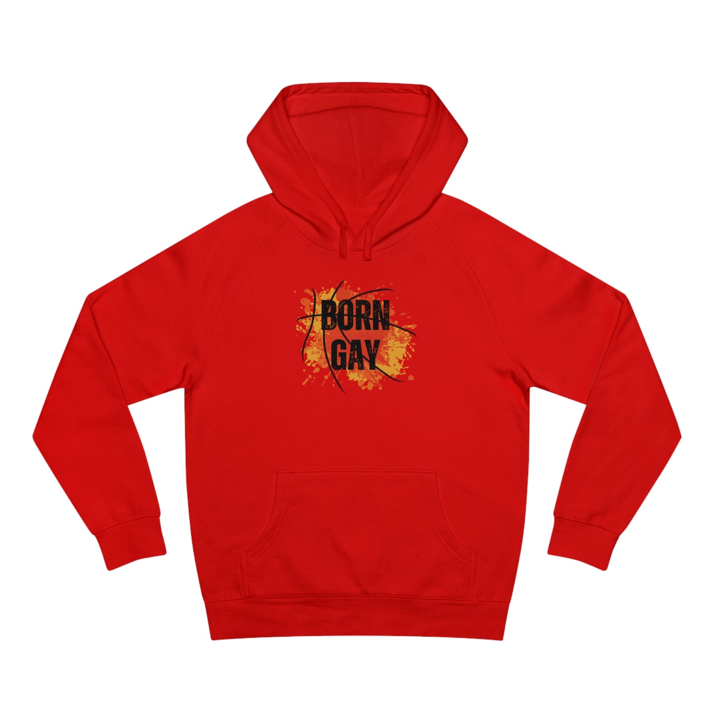 Born Gay Backetball Hoodie