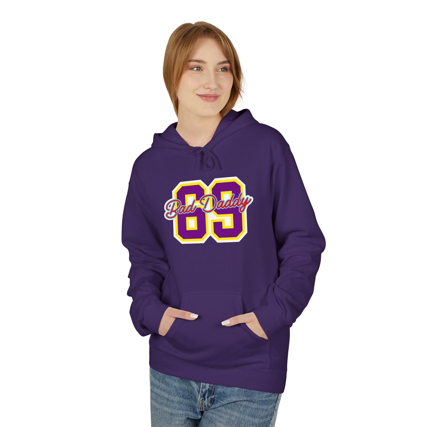 Bad Daddy Unisex Midweight Softstyle Fleece Hoodie