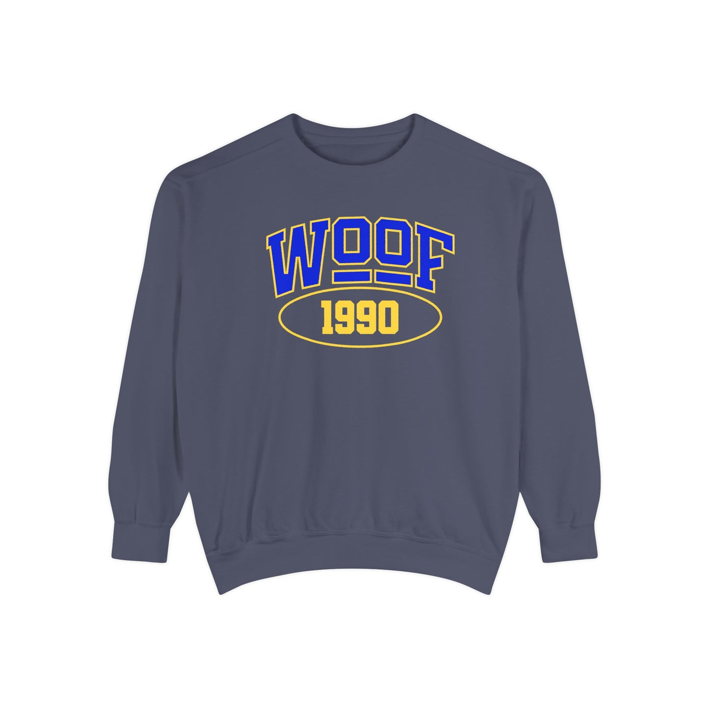 Woof 1990 Unisex Garment-Dyed Sweatshirt