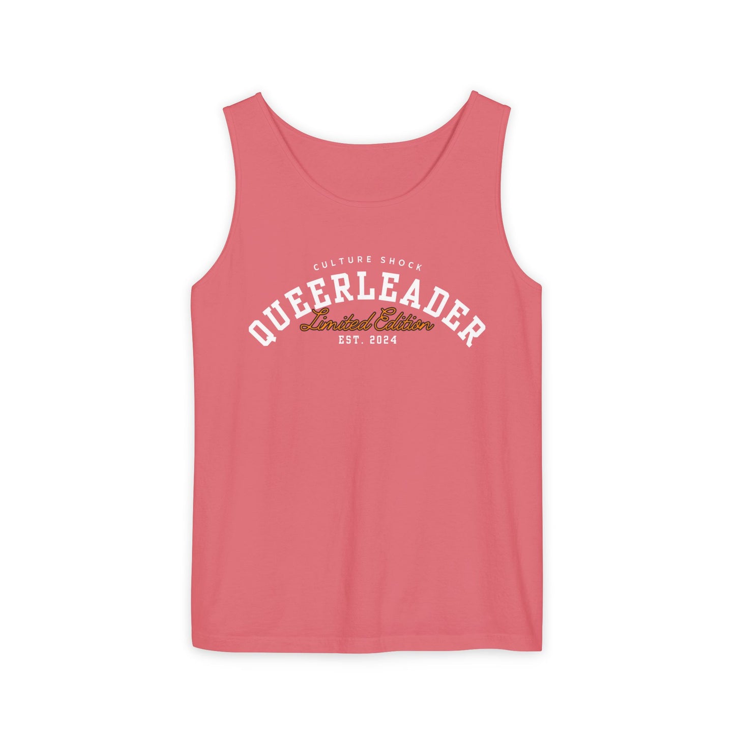 Cultureshock queerleader Unisex Garment-Dyed Tank Top