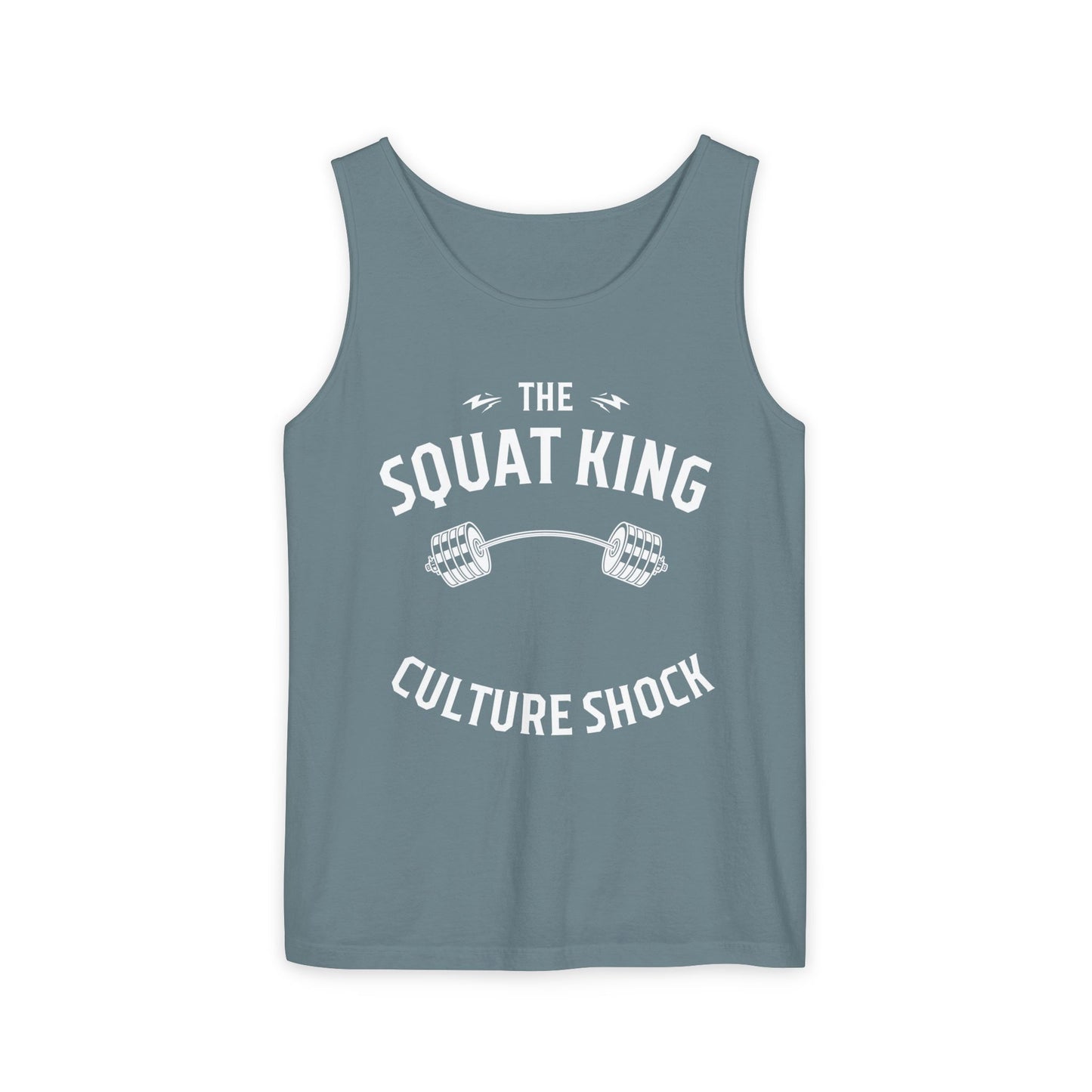 Squat King Unisex Garment-Dyed Tank Top