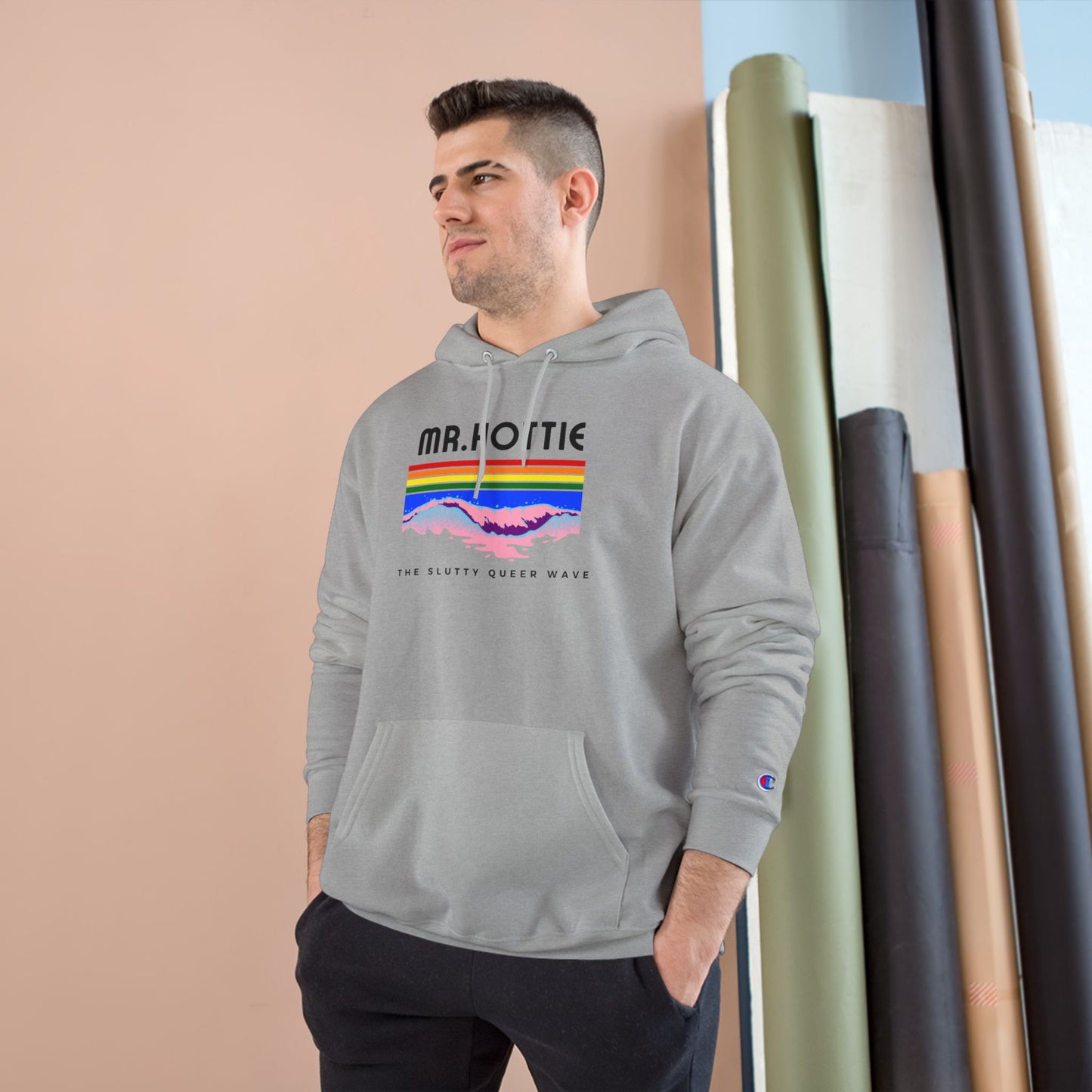 The Slutty Queer Wave Champion Hoodie