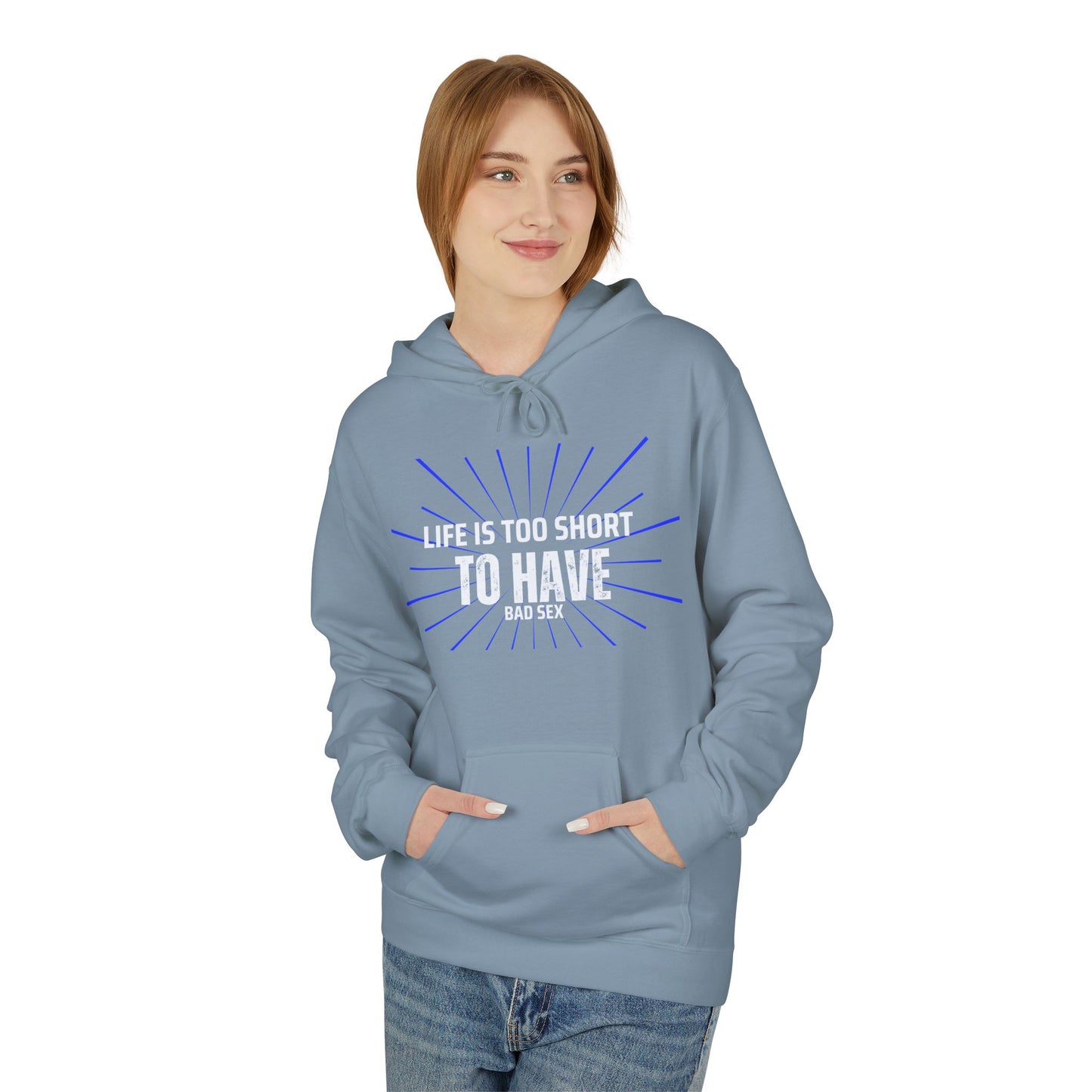 Life too Short Unisex Midweight Softstyle Fleece Hoodie