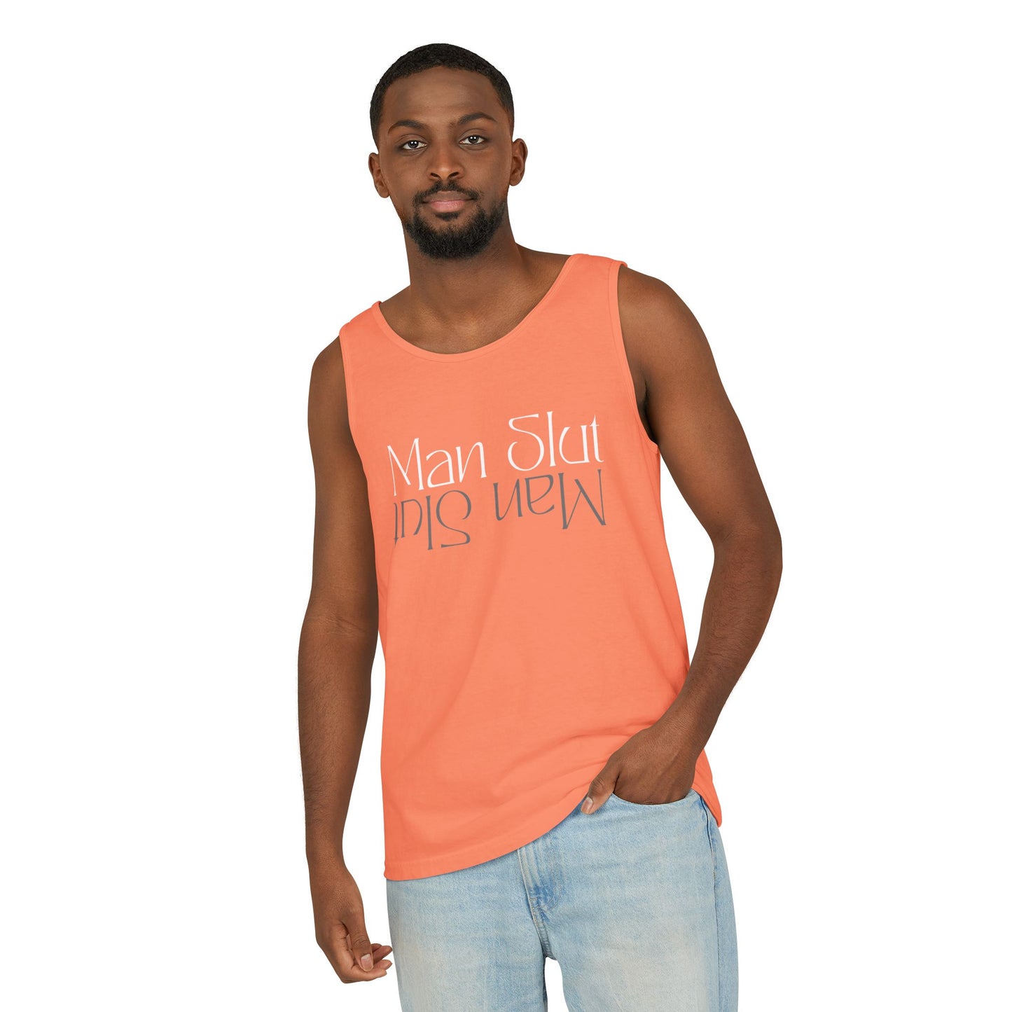 ManSlut 2 Unisex Garment-Dyed Tank Top