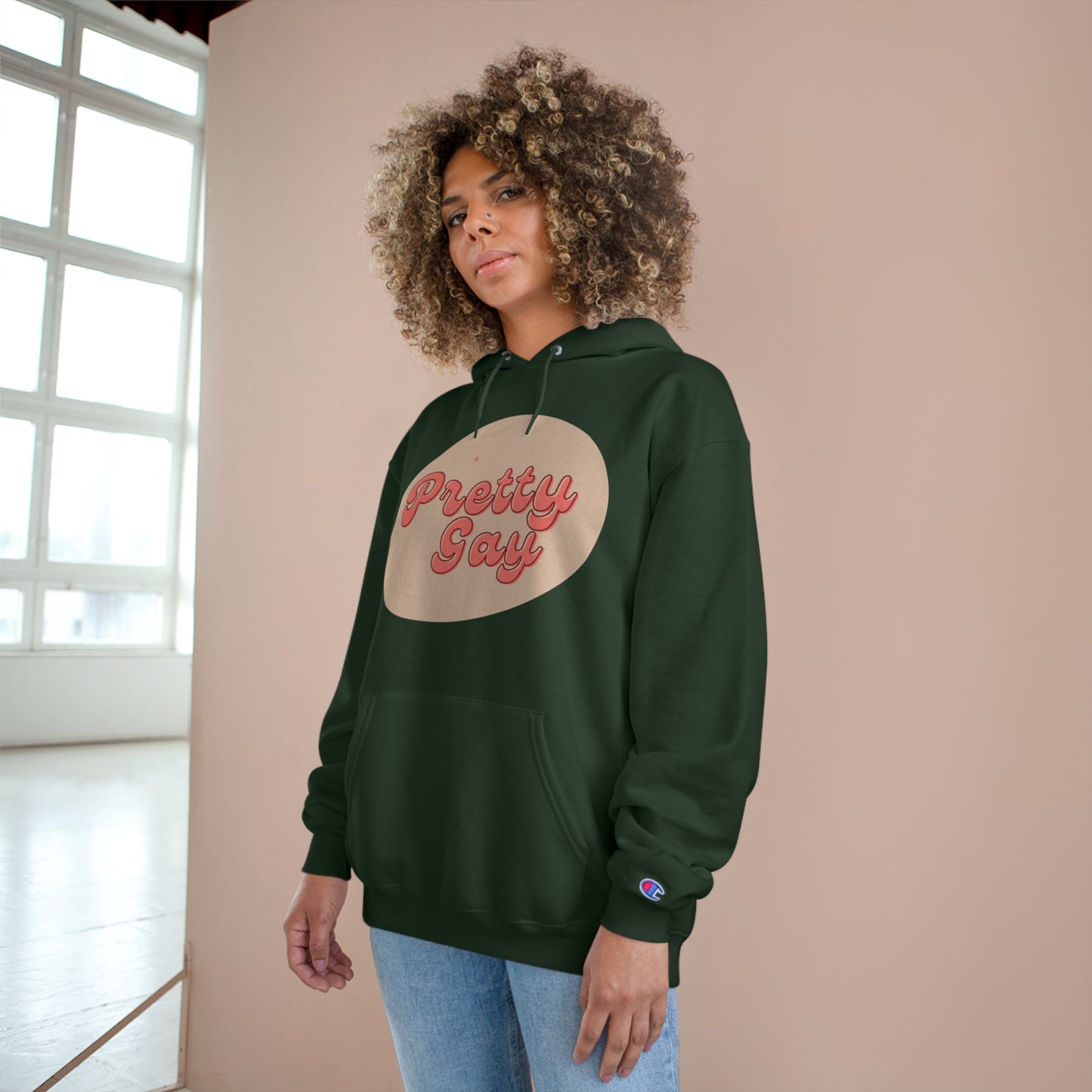 Pretty Gay Champion Hoodie